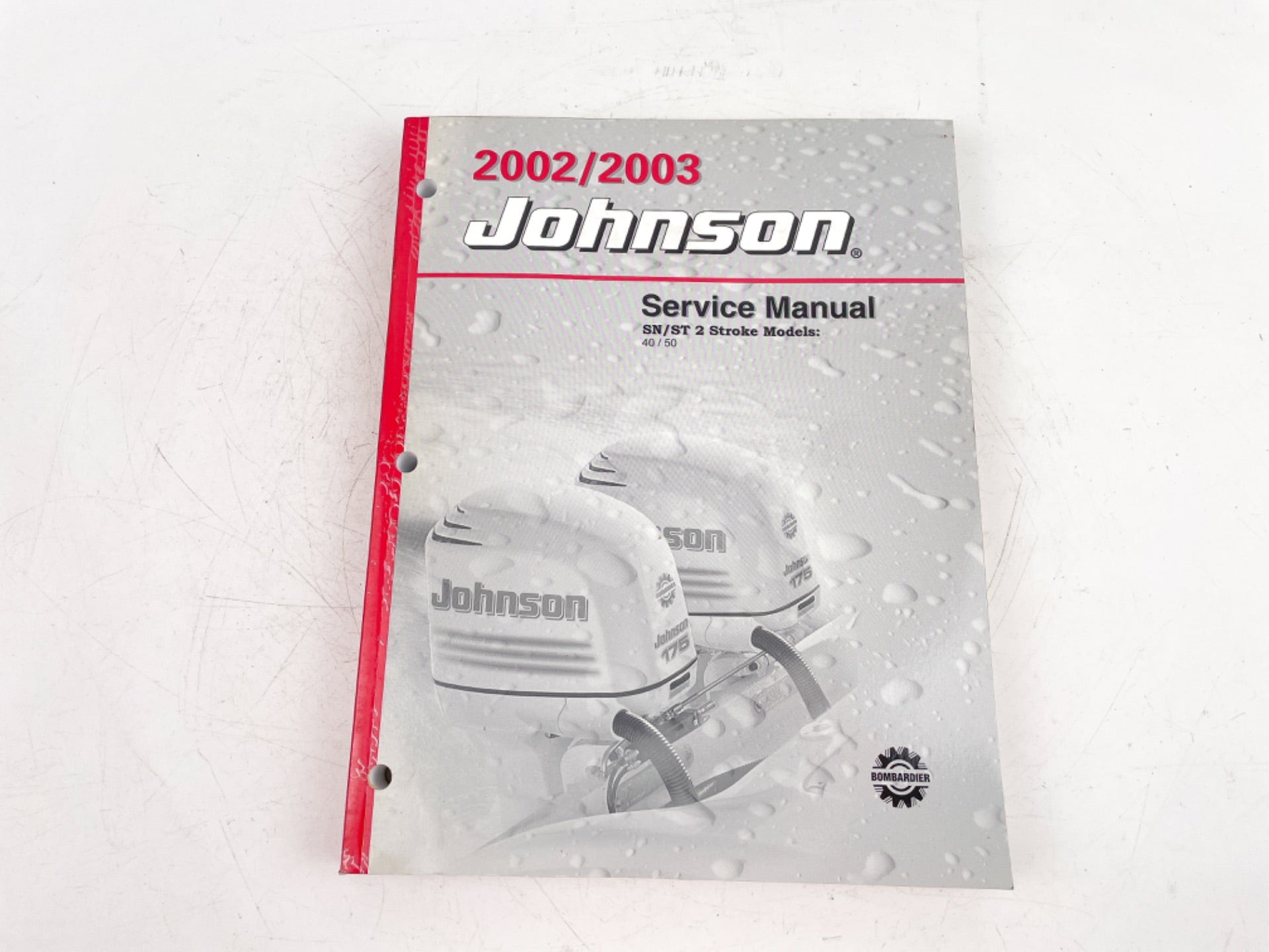 2002/2003 Johnson 40/50 HP SN/ST 2 Stroke Models Service Manual 5005464