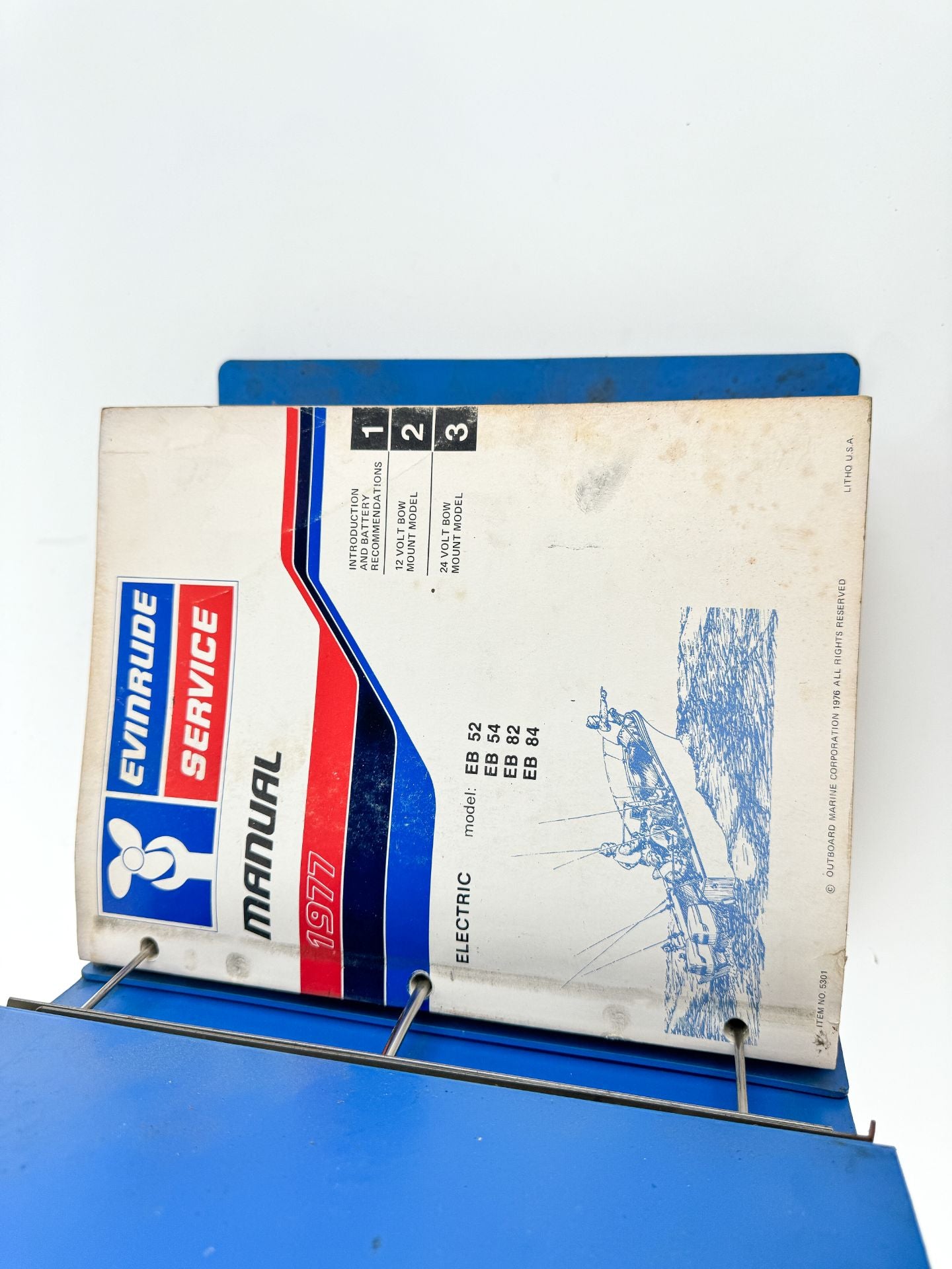 1977 Evinrude Service Manual Book Set