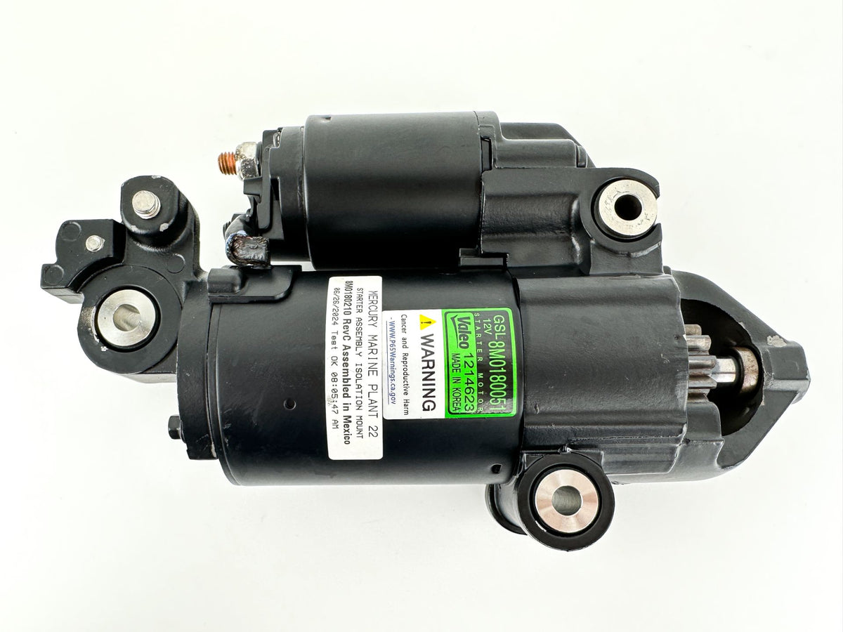 2021 Mercury 150 HP 4 Stroke Outboard Starter Motor 8M0180051 OEM