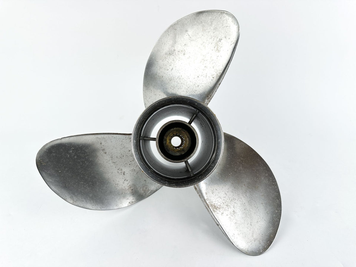 Yamaha Stainless Steel 3 Blade Prop Propeller 15 1/4" x 17P LH Counter