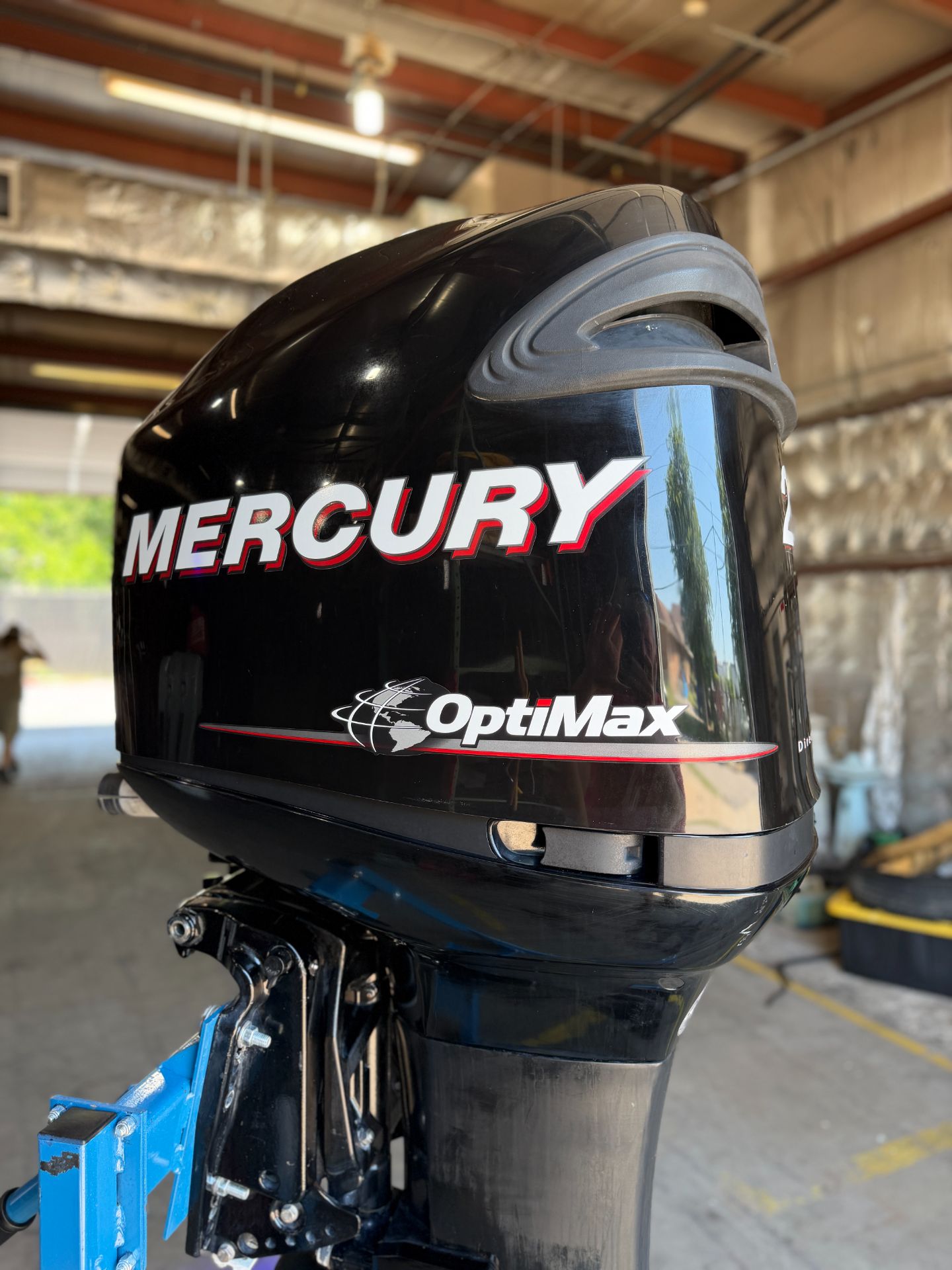 2014 Mercury 200HP Optimax 2 Stroke Outboard Engine - 25" Shaft - 113 Hours