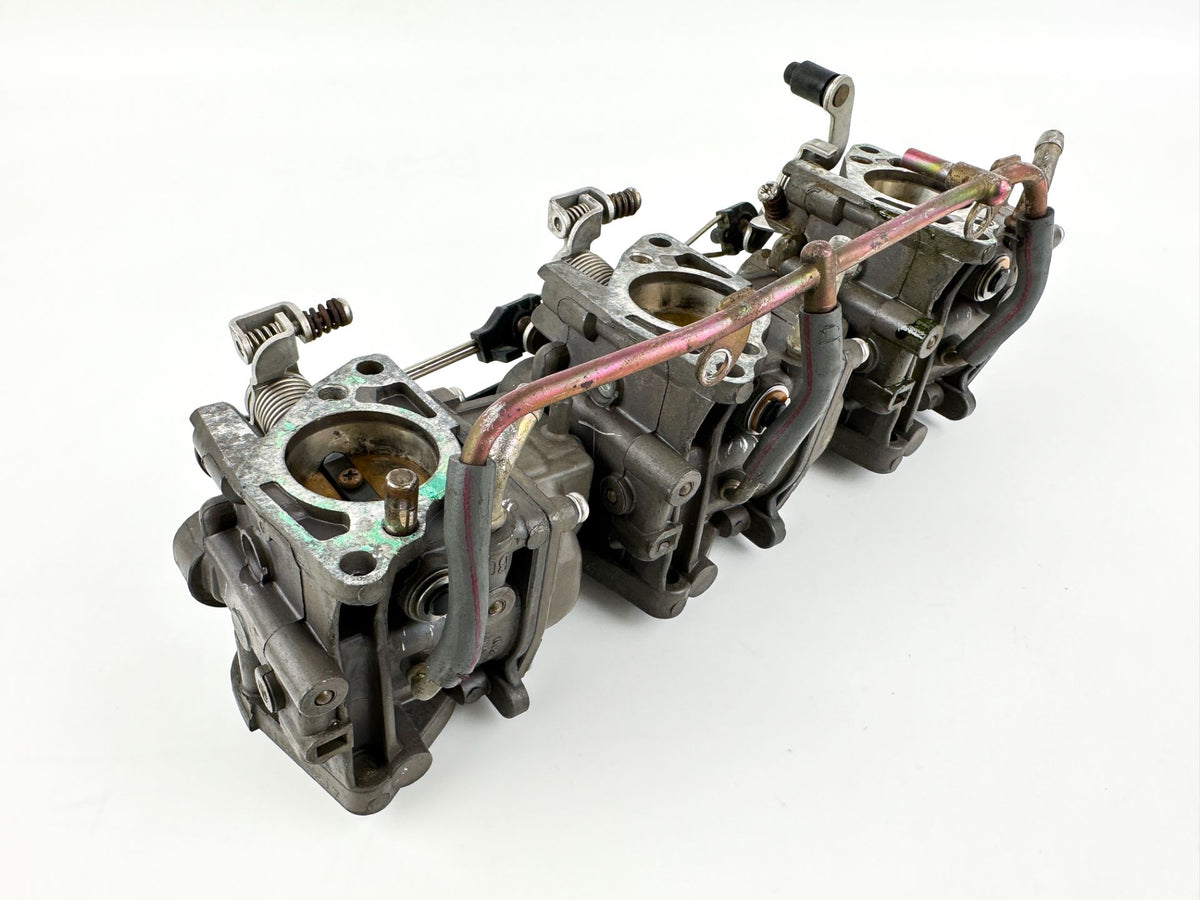 1996 Honda 50 HP 4 Stroke Outboard Carburetor Set 16101-ZW4-D23 OEM
