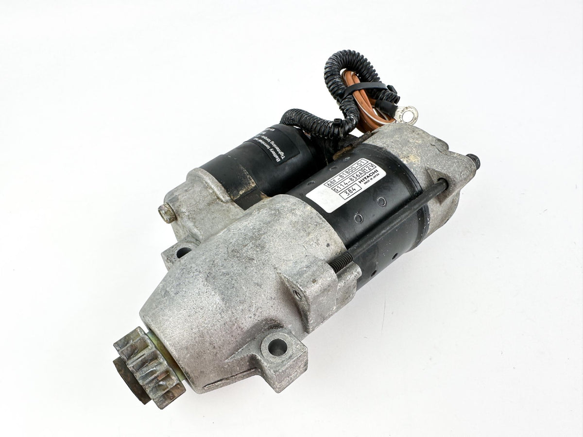 2004 Yamaha 150 HP 2 Stroke Outboard Starter Motor 68F-81800-01-00 OEM