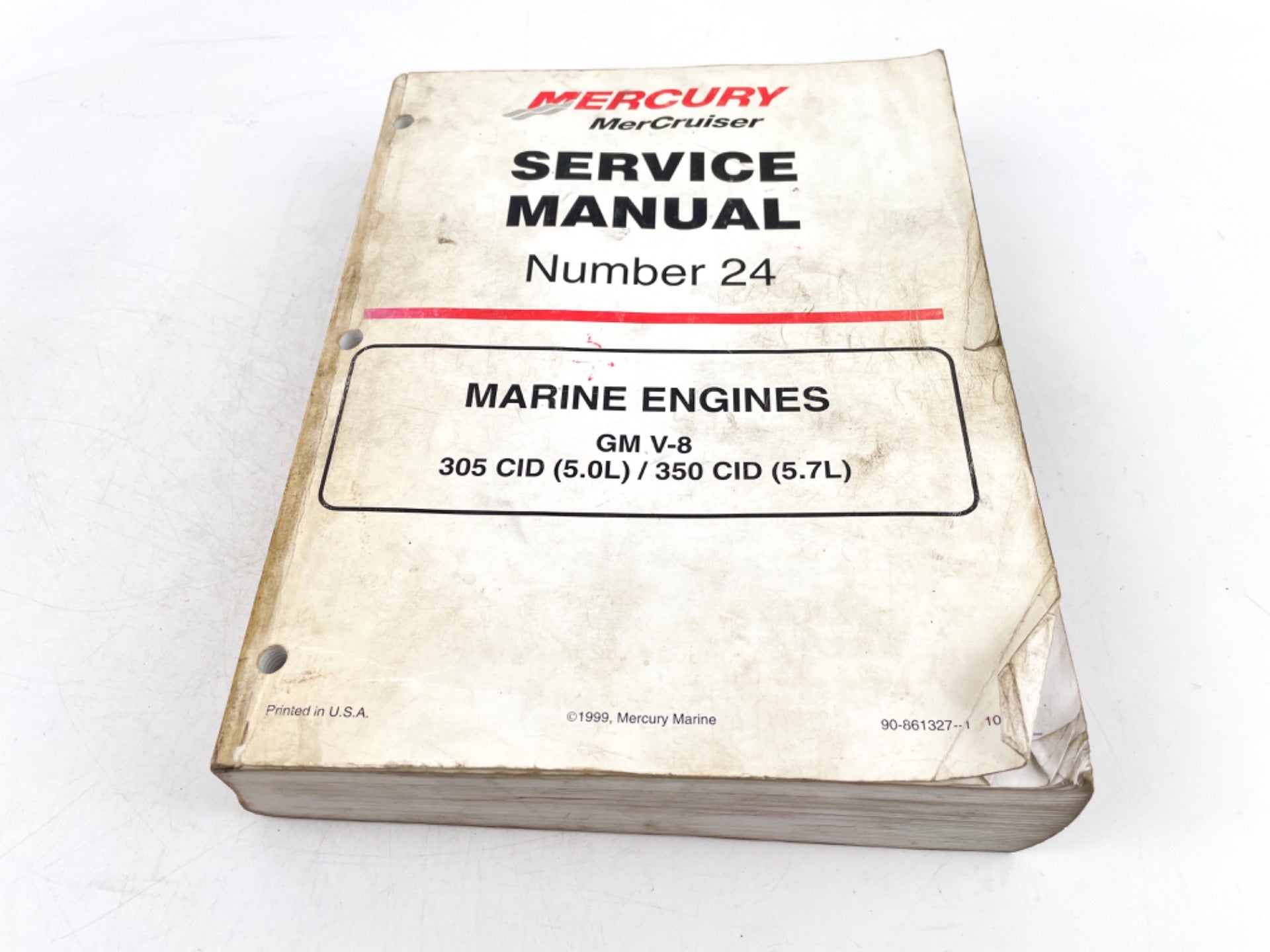 1999 Mercury MerCruiser #24 Marine Engines GM V8 Service Manual 90-861327--1