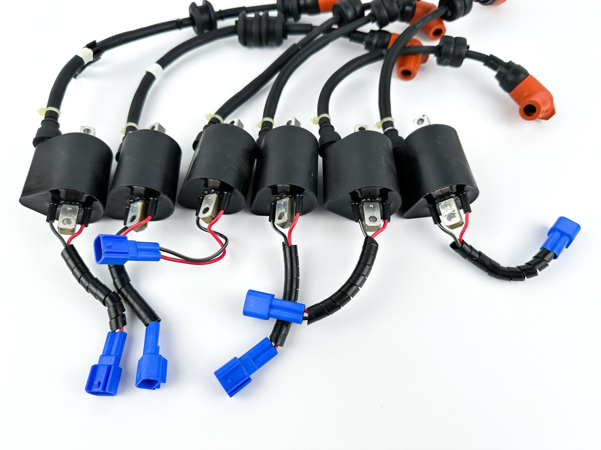 2009 Yamaha 225 HP 2 Stroke Outboard Ignition Coil Set 60V-82310-01-00 OEM