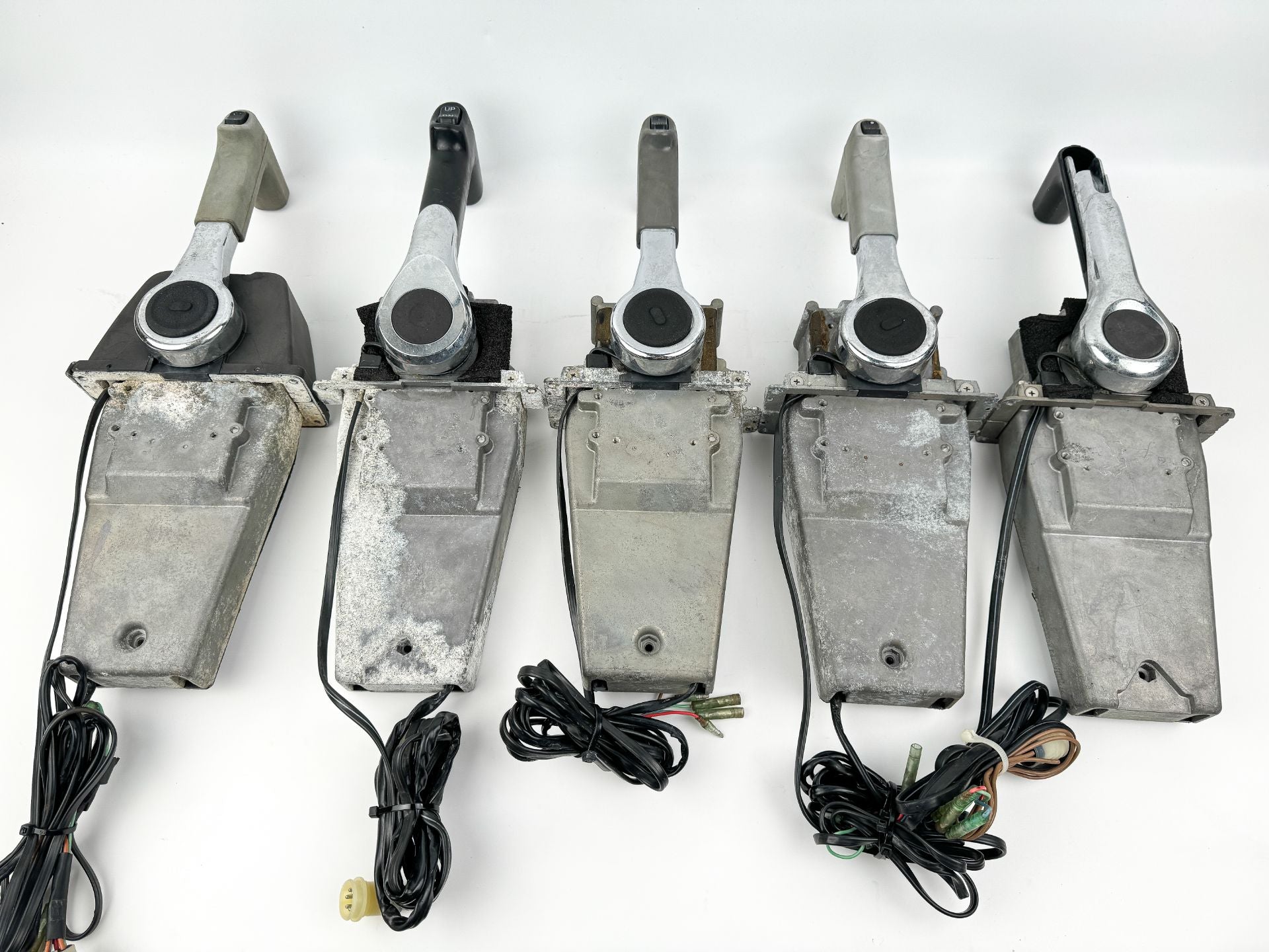 Yamaha 704 Top Mount Binnacle Control Box Assembly - For Repair - Lot Of 5