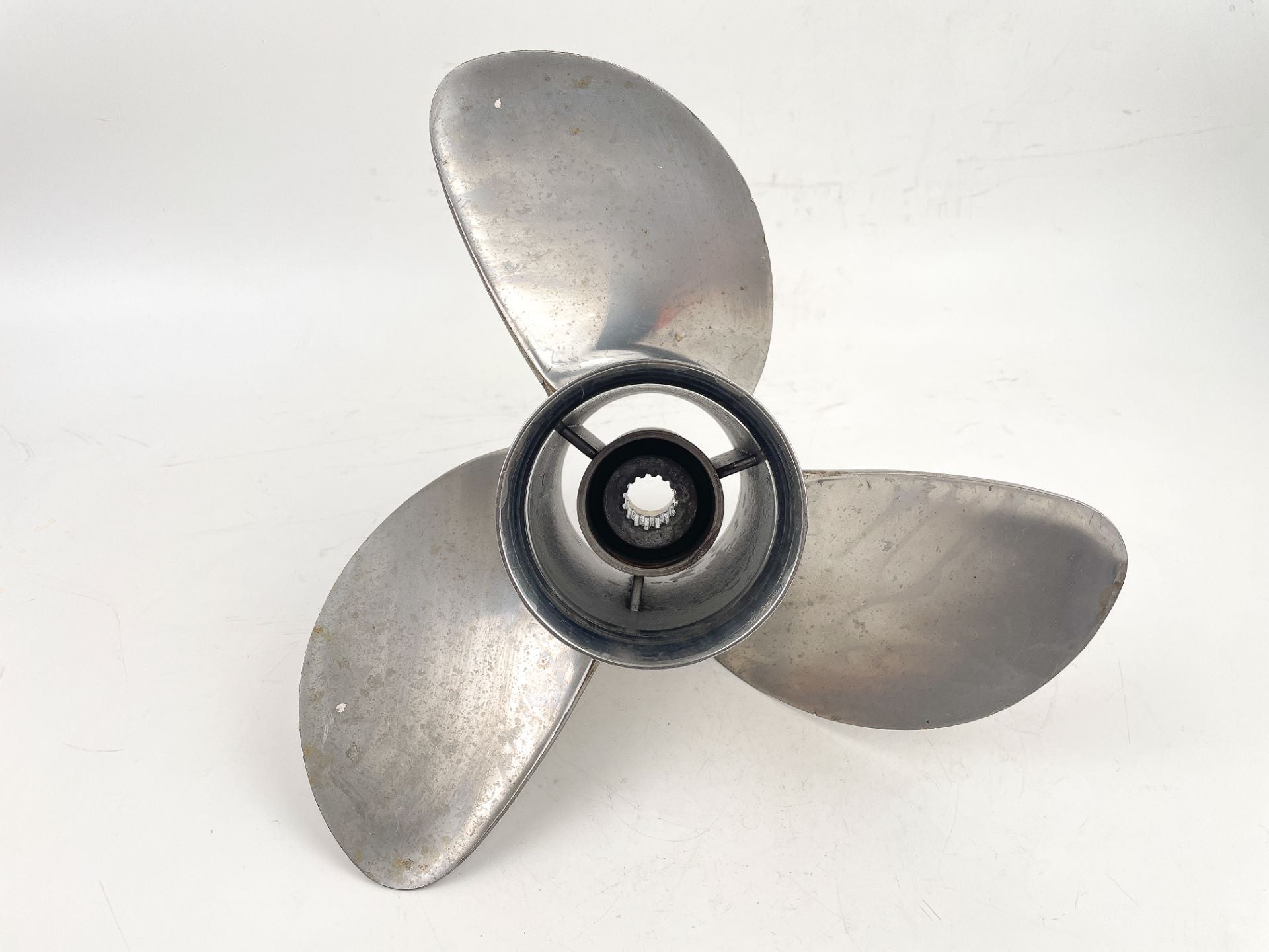 Suzuki 3 Blade Stainless Steel Prop Propeller 3 x 15.25" x 15P