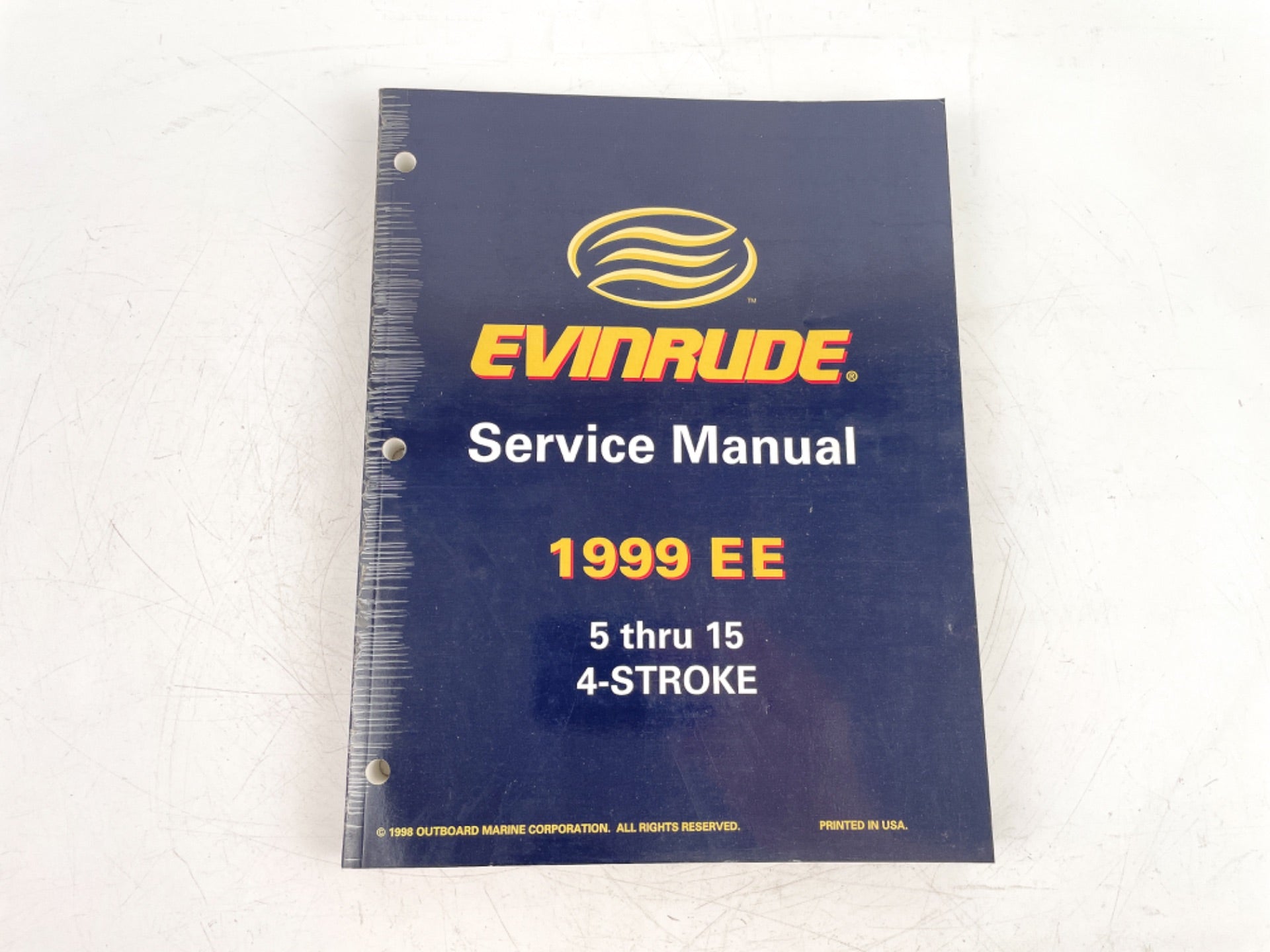 OEM Evinrude 1999 EE 5 thru 15 4 Stroke Service Repair Shop Manual 787022