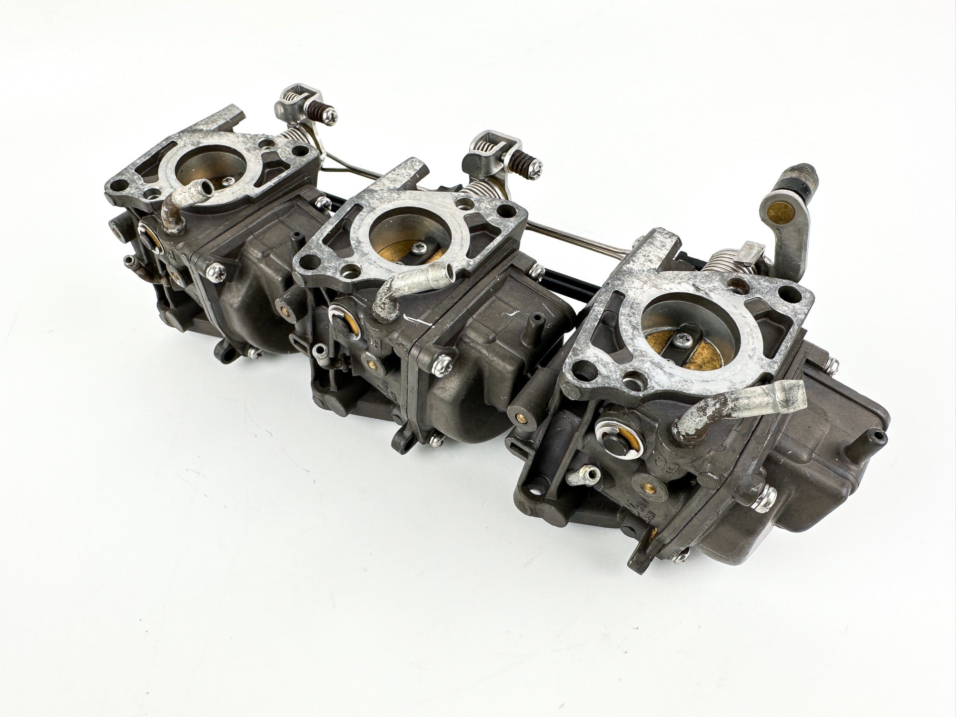 16100-ZW3-D23ZA Honda 97-03 4 Stroke Outboard Carburetor Set 1 2 3 40HP