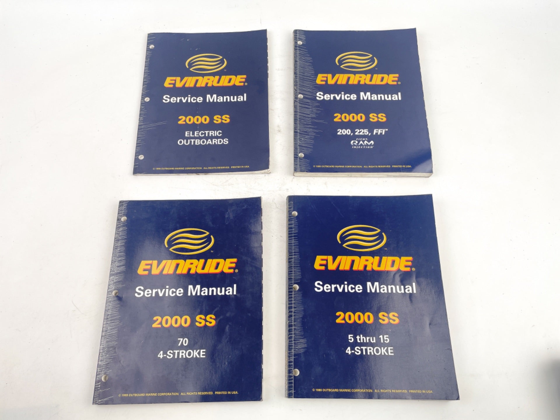 Evinrude Service Manual, 787059/787060/787061/787062/787063/787064/787065 SET