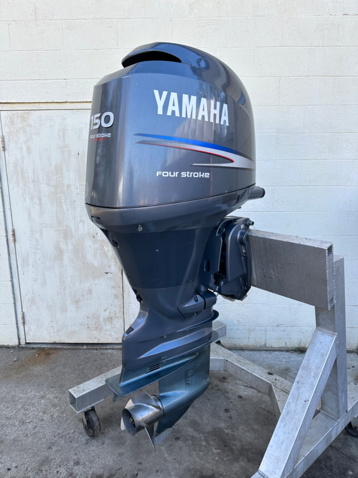 2008 Yamaha 150 HP 4 Stroke Outboard Engine 25" XL Shaft - 614 Hours - Good Condition