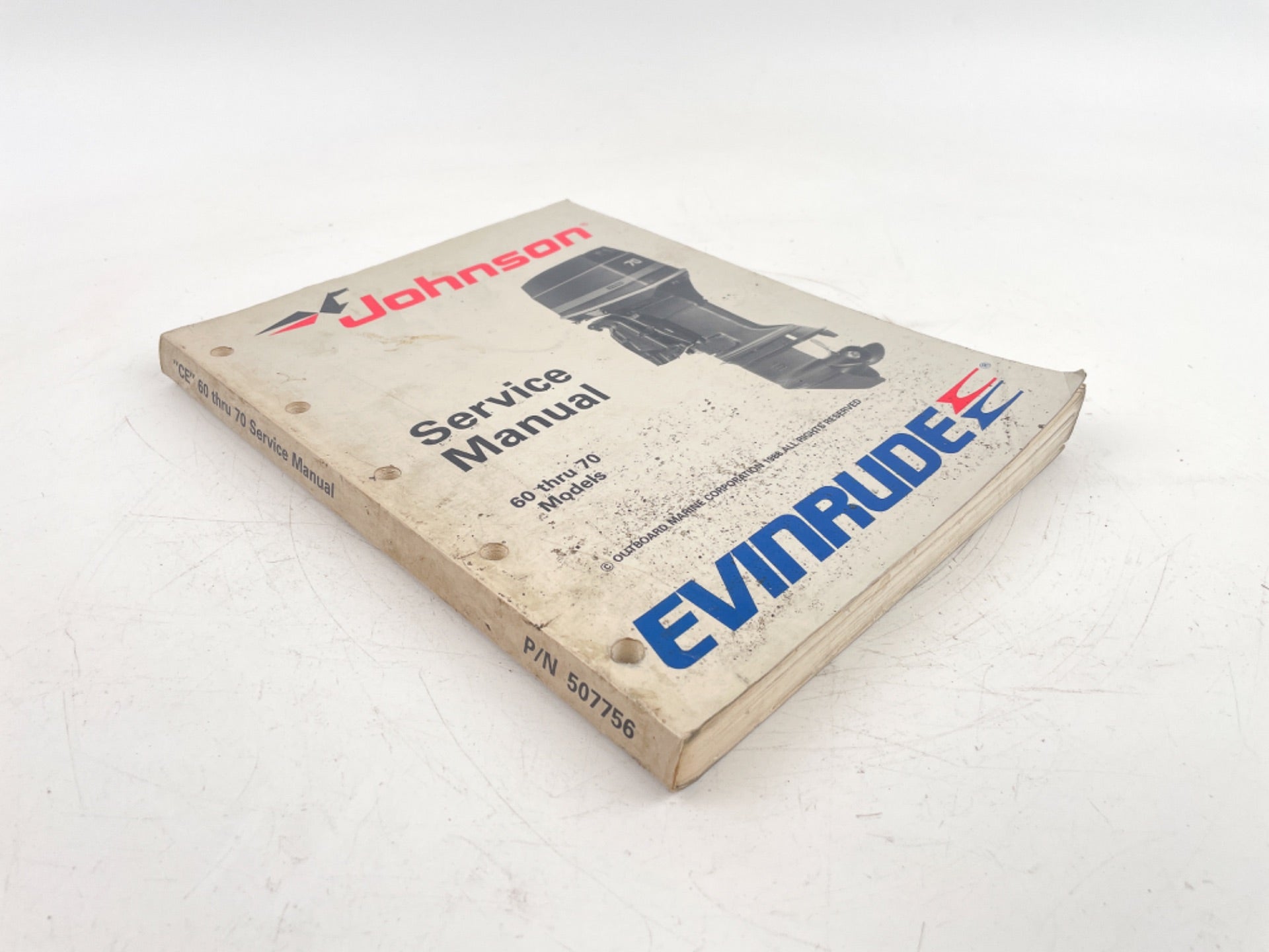 1988 Johnson Evinrude "CE" 60 thru 70 HP Models Service Manual 507756