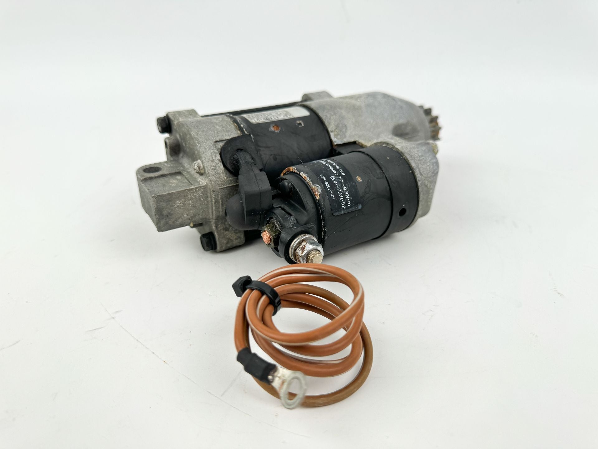 2003 Yamaha 200 HP 2 Stroke Outboard Starter Motor 68F-81800-01-00 OEM