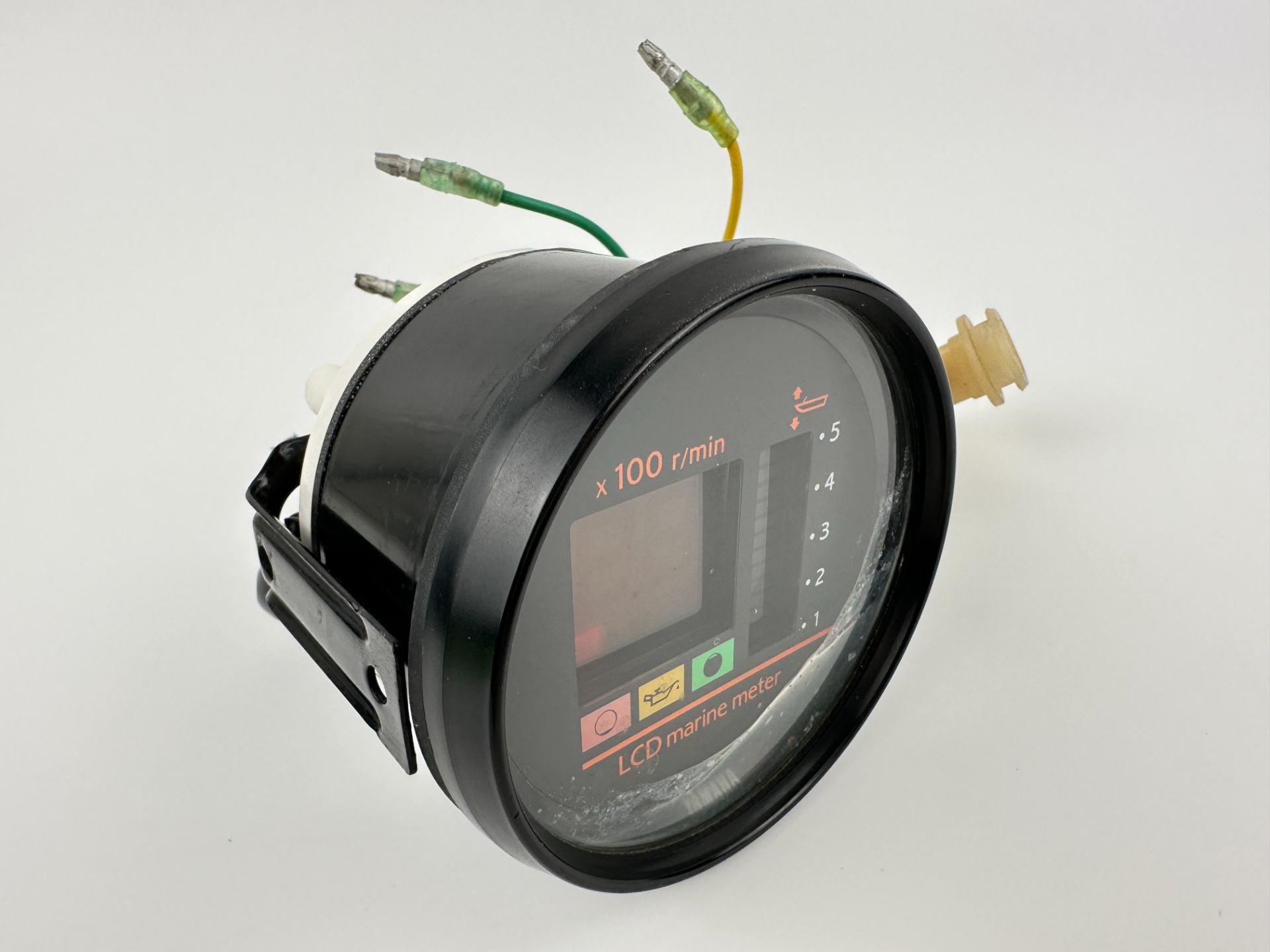 Yamaha LCD Digital Marine Meter Gauge Tachometer - Needs Cleaned