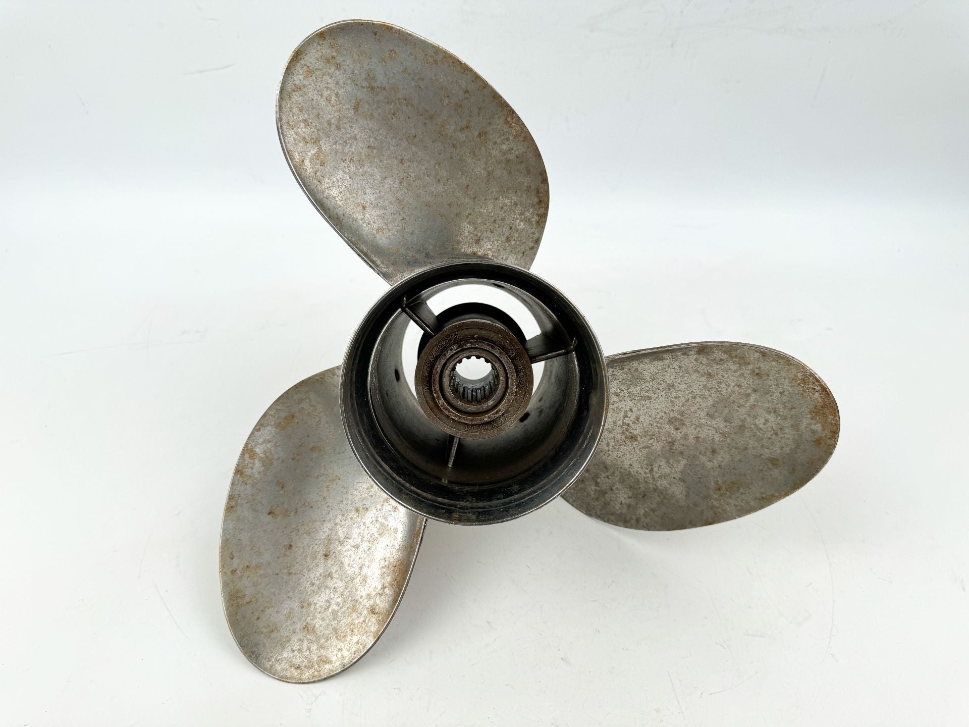 Honda 3 Blade Stainless Steel Prop Propeller 14 1/4" x 17P 58233-ZY3-A17H