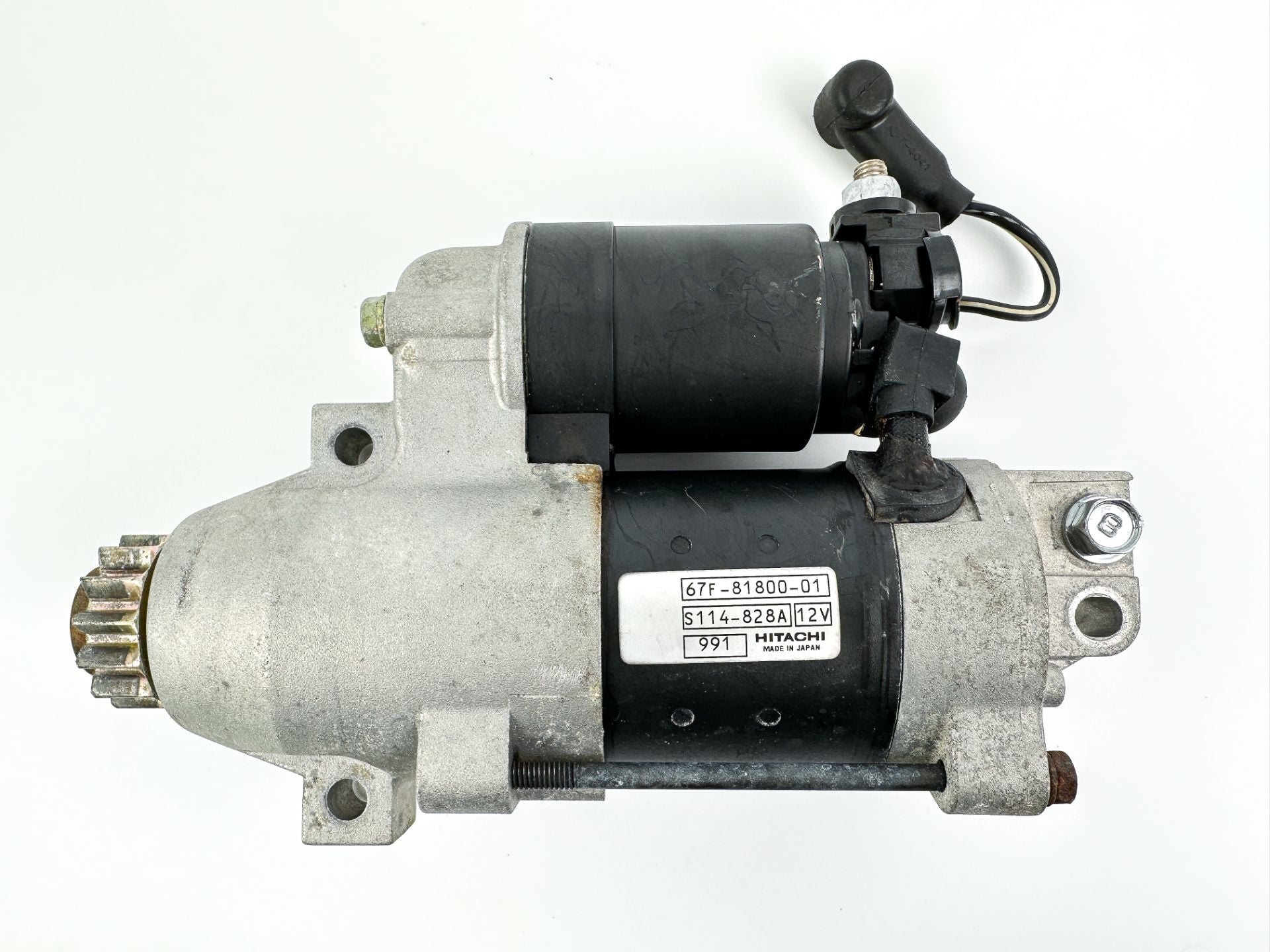 2000 Yamaha 100 HP 4 Stroke Outboard Starter Motor 67F-81800-01-00 OEM