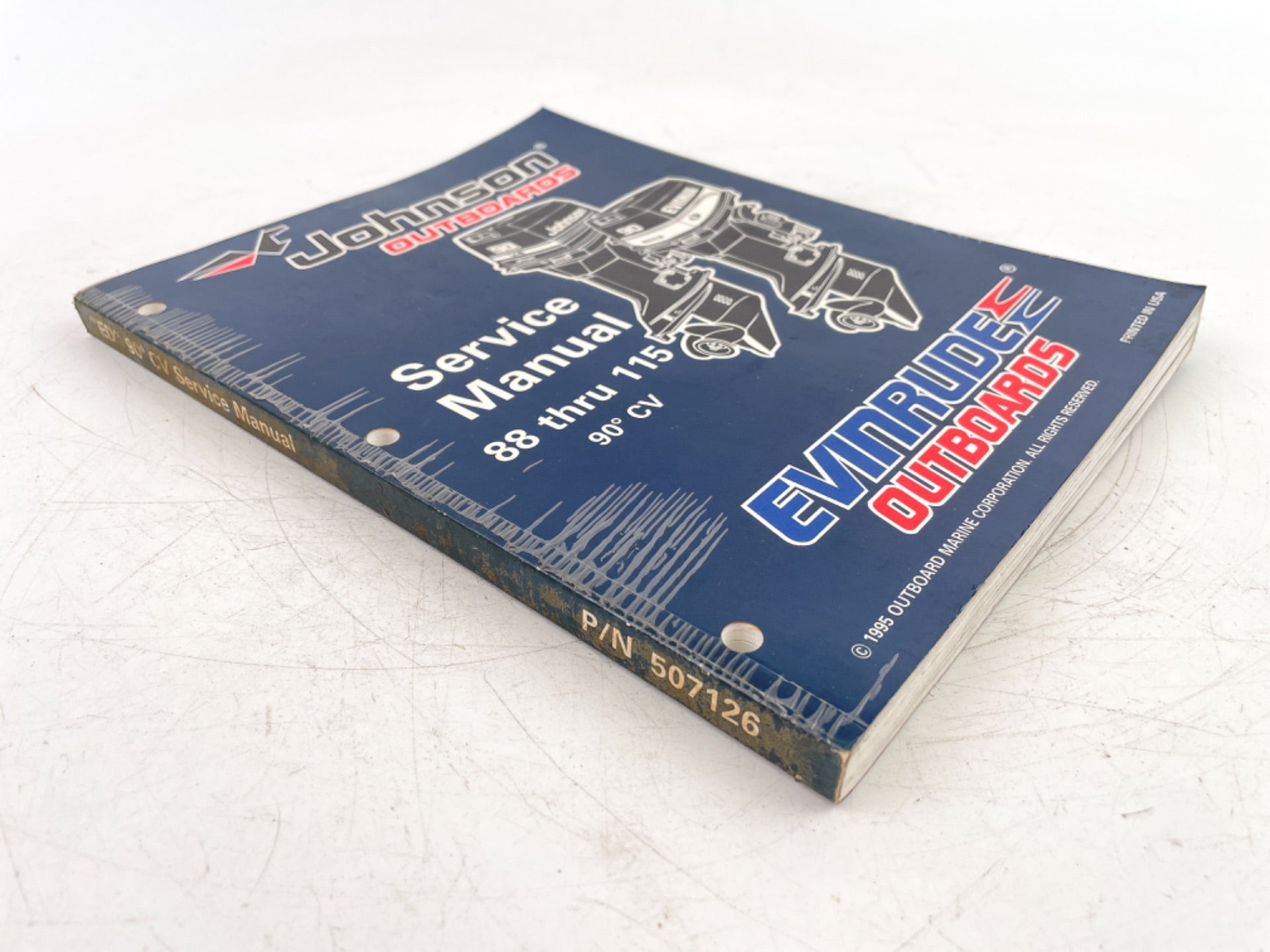 88 thru 115 90 CV Evinrude/Johnson Outboards Service Manual 507126