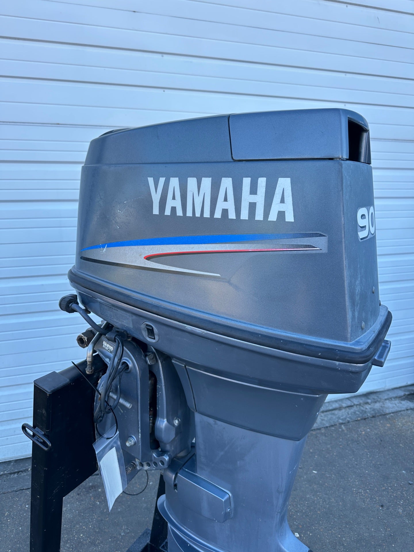 2004 Yamaha 90HP 2 Stroke Outboard Engine W/ 20" Shaft - Serviced