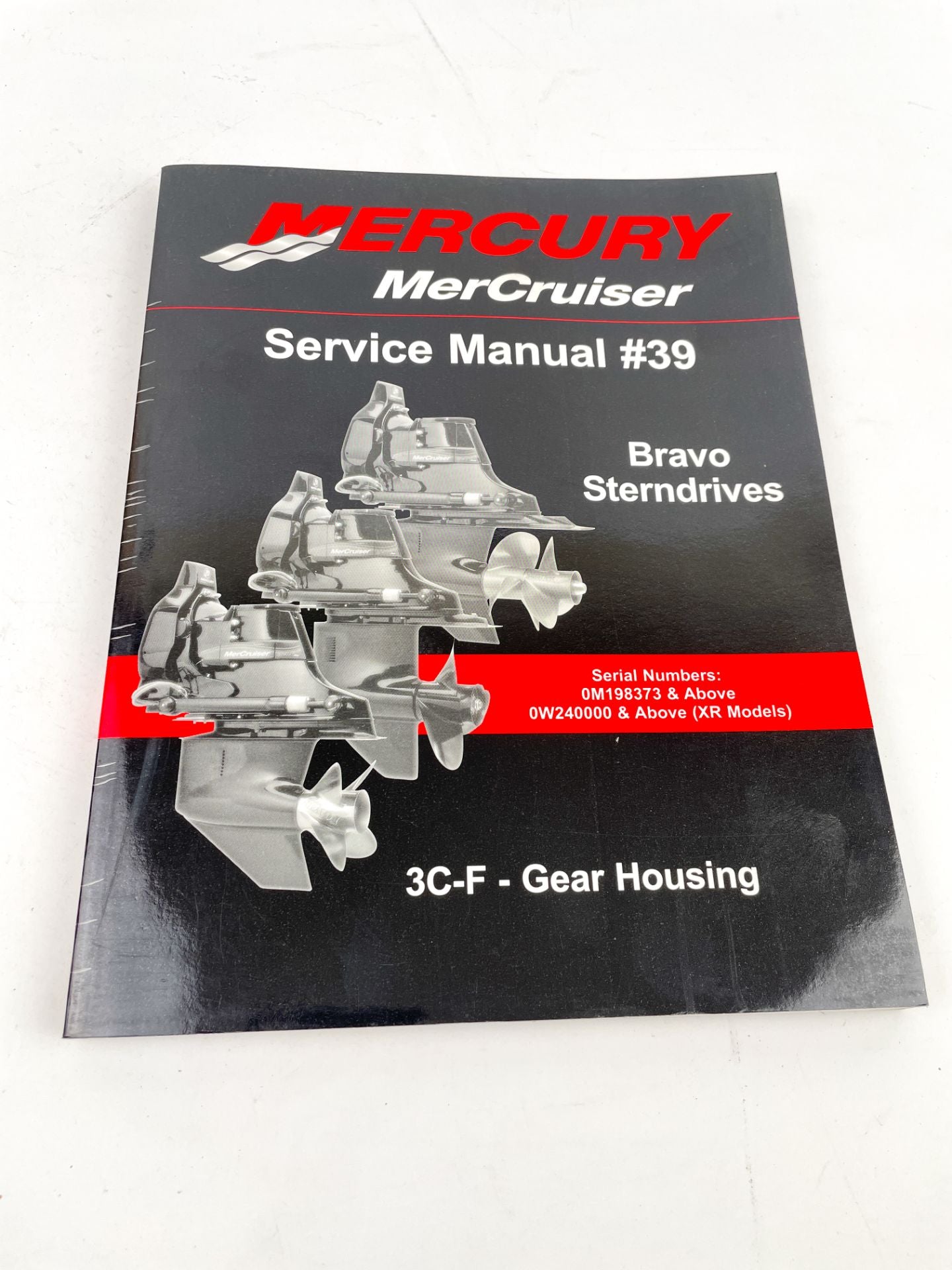 2007 Mercury MerCruiser #39 3C-F Gear Housing Service Manual 90-865612031