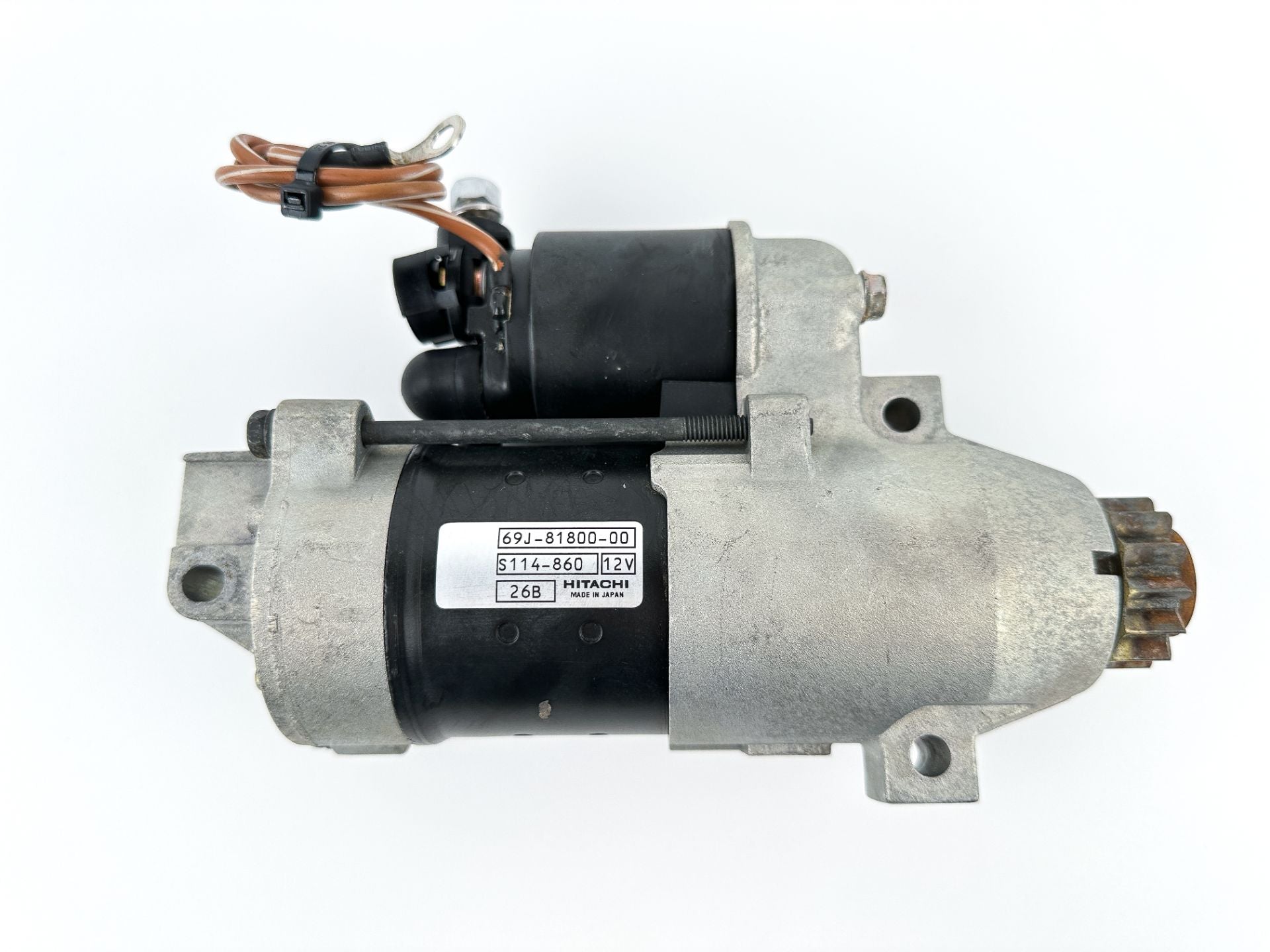 2003 Yamaha 225 HP 4 Stroke Outboard Starter Motor 69J-81800-00-00 OEM