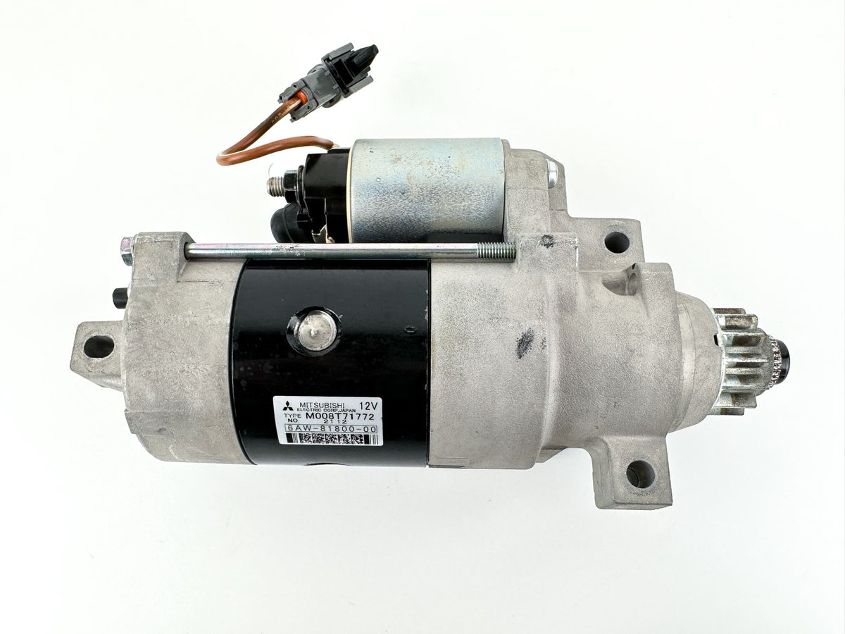 2012 Yamaha 350 HP 4 Stroke Outboard Starter Motor 6AW-81800-00-00 OEM