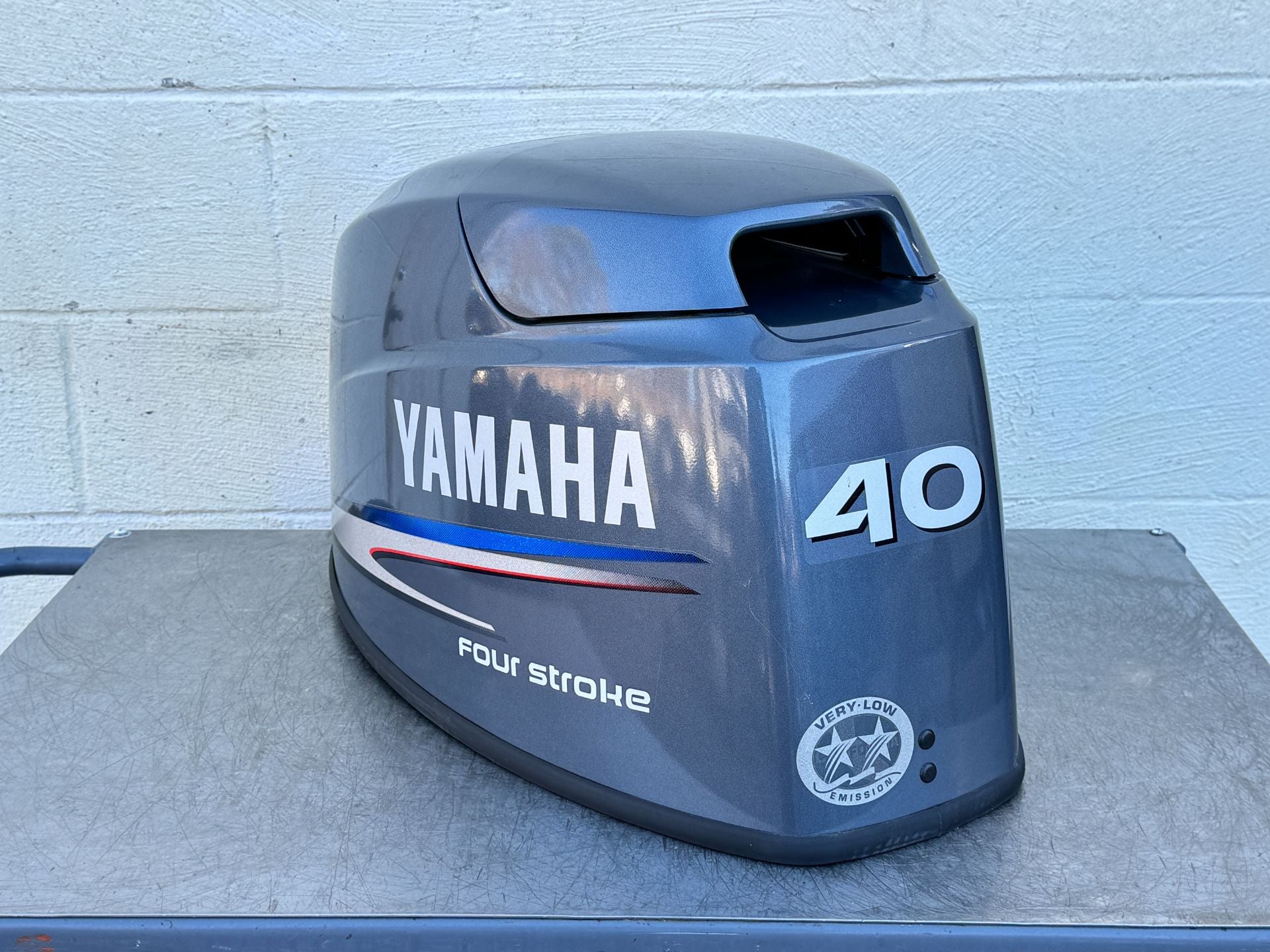 Yamaha 40HP 4 Stroke Outboard Engine Top Cover Cowling Hood