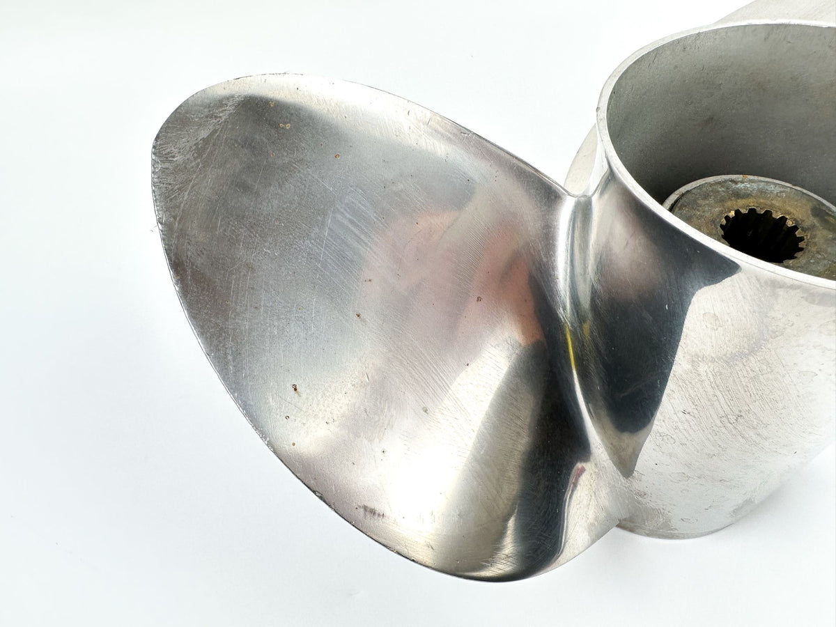 Suzuki Outboard Stainless Steel Propeller Prop 3 x 16 x 21.5 Left Hand