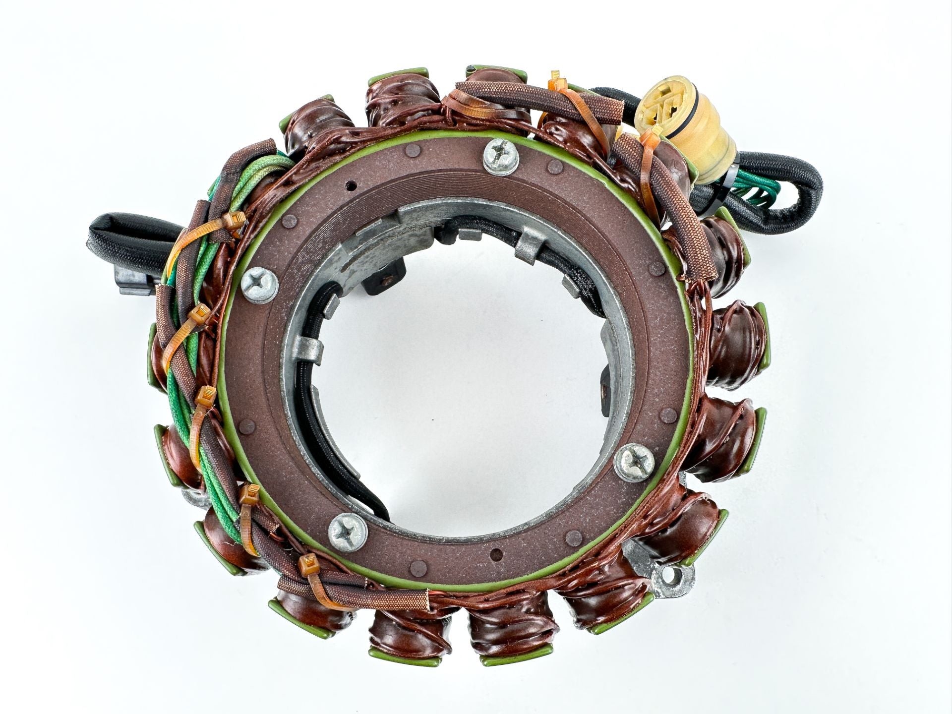 2003 Yamaha 225 HP 4 Stroke Outboard Coil Pulser Base Stator Assembly 69J-81460-01-00 Tested