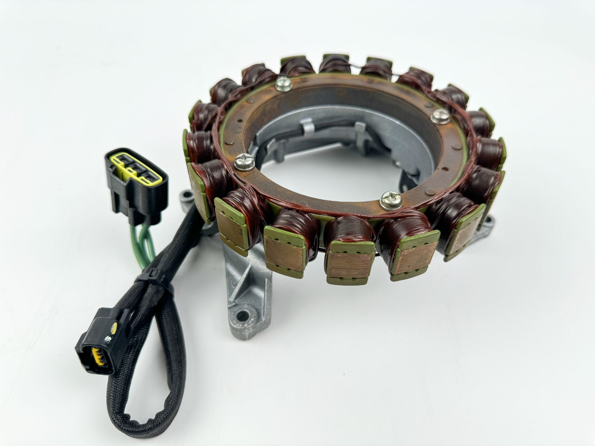 2004 + Yamaha 150HP 4 Stroke Outboard Stator & Base Assembly 63P-81460-00-00