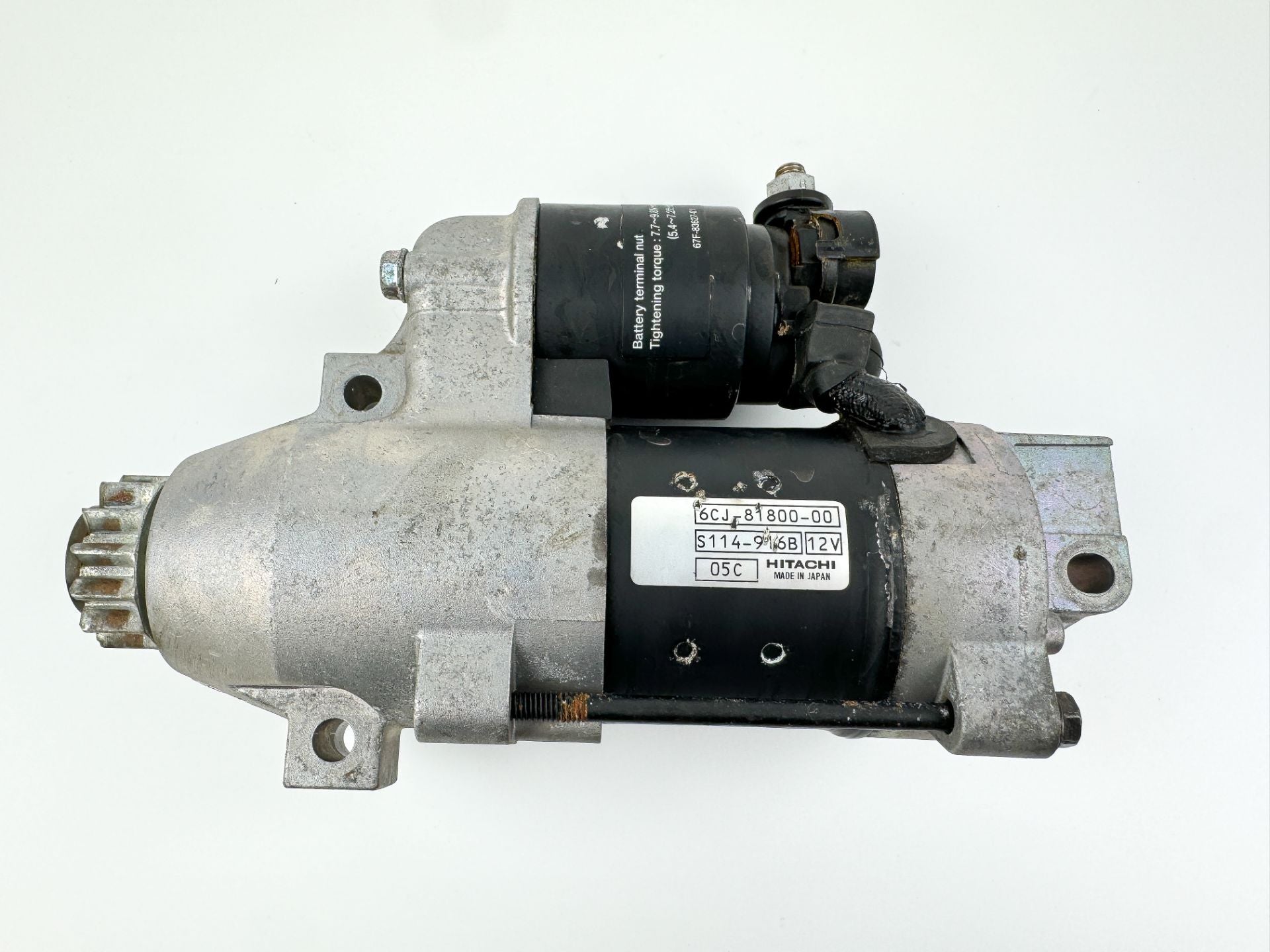 2011 Yamaha 70 HP 4 Stroke Outboard Starter Motor OEM