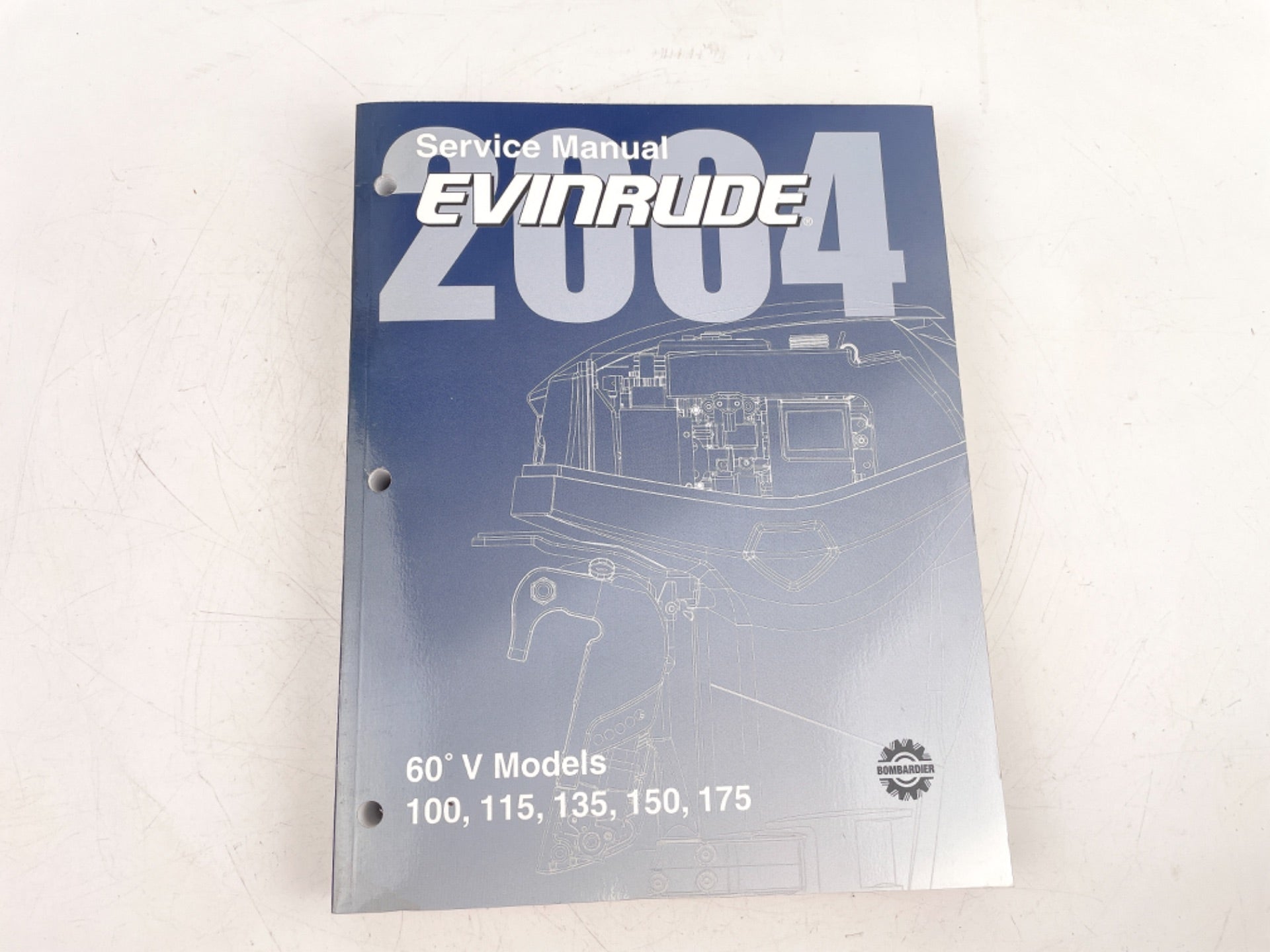 2004 Evinrude SR DI 60° V 100-175 Hp Factory Service Manual 5005636