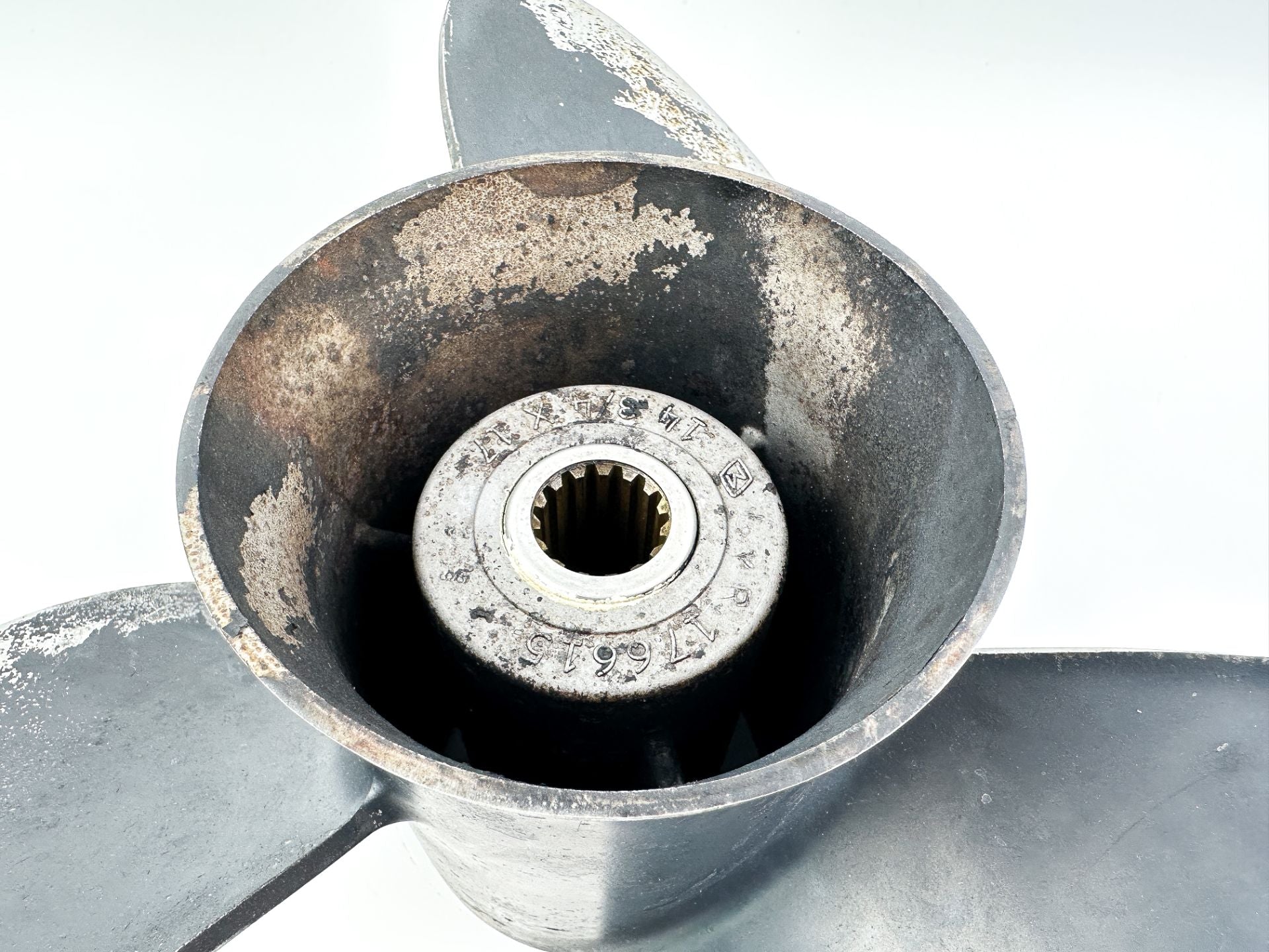 Evinrude Johnson Viper Stainless Steel Propeller 14 3/4 X 17 3 Blade 176615