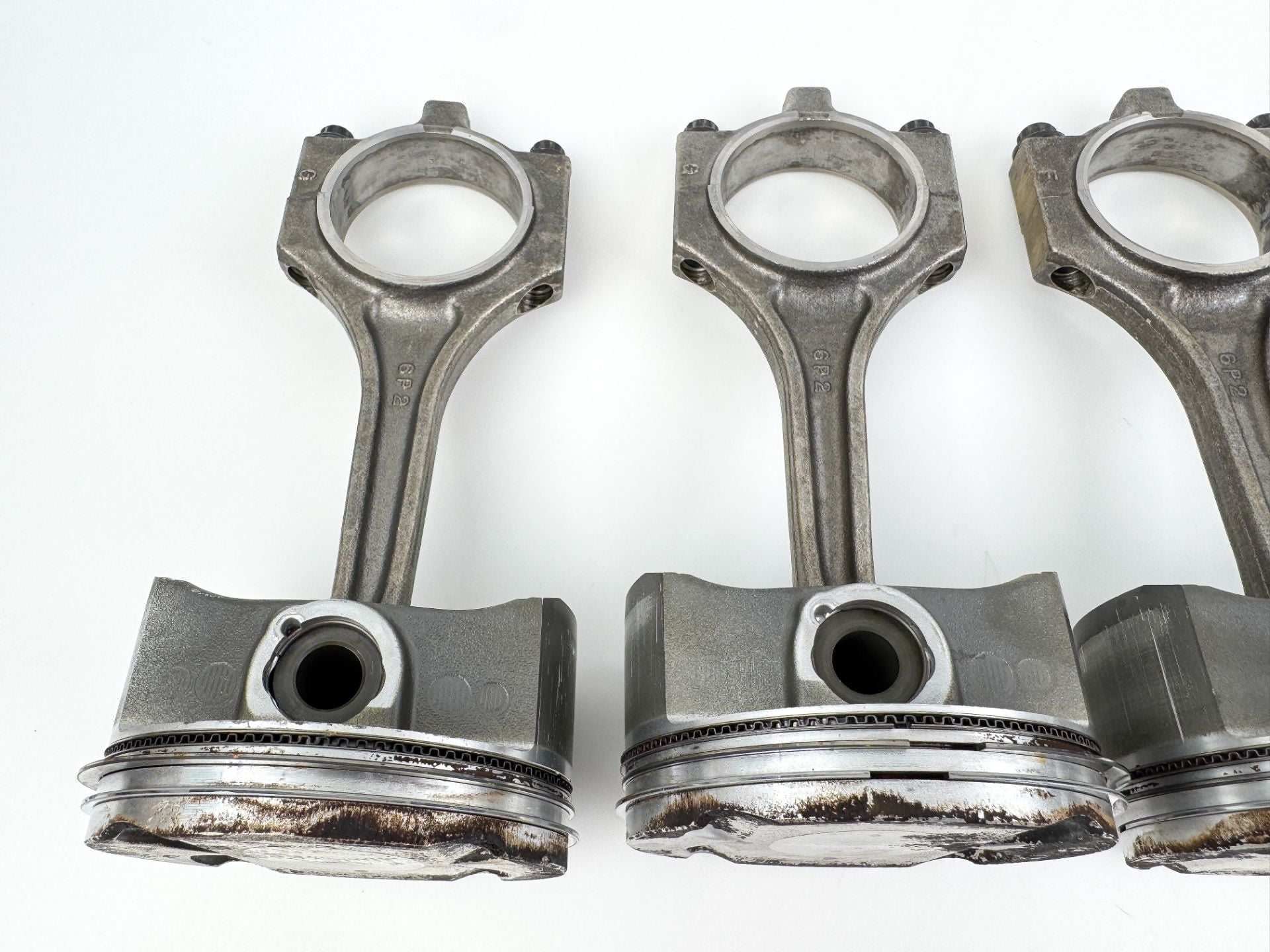 2013 Yamaha 250 HP 4 Stroke Outboard Piston & Connecting Rod Set 6P2-11631-10-93 OEM