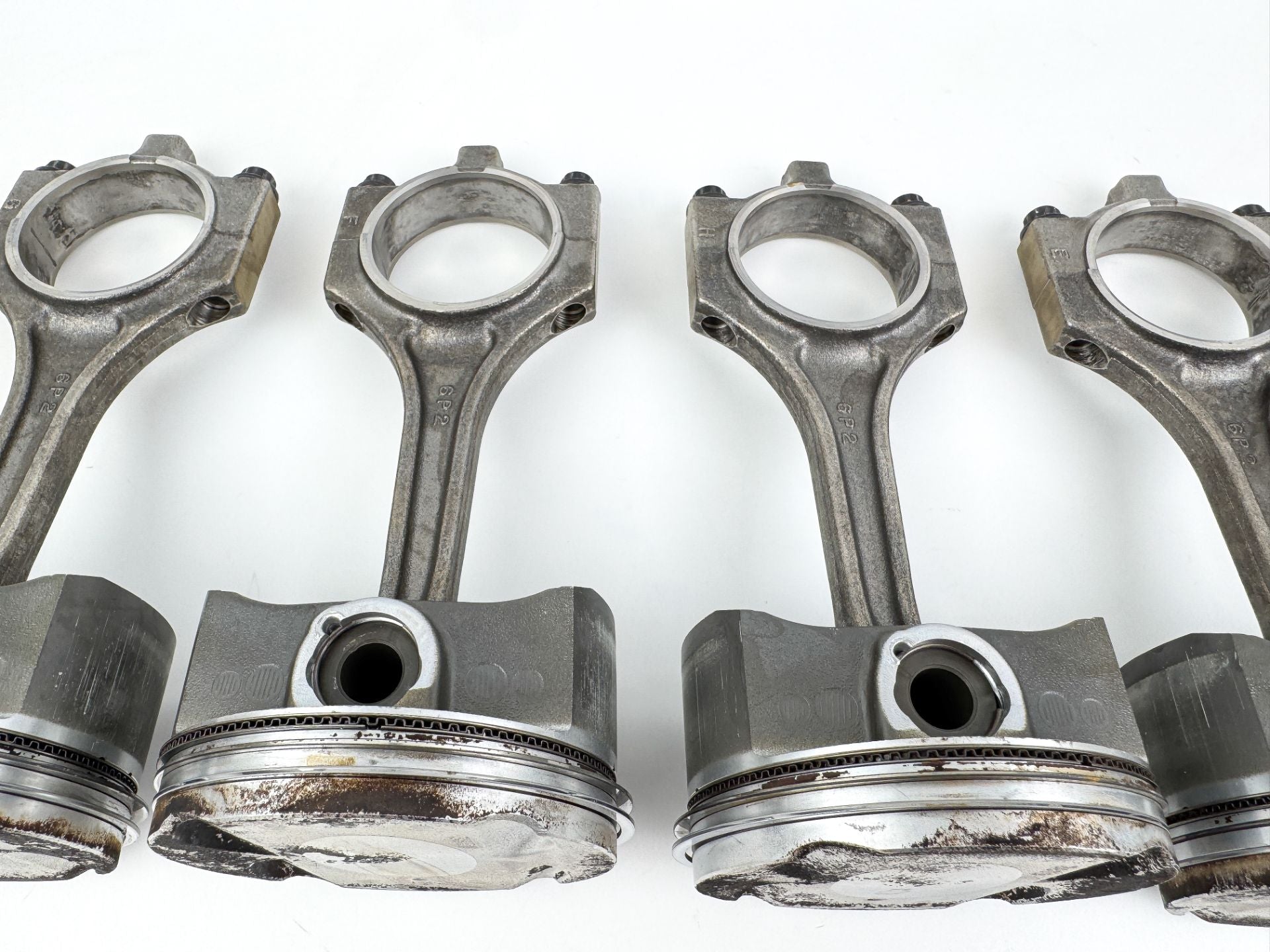2013 Yamaha 250 HP 4 Stroke Outboard Piston & Connecting Rod Set 6P2-11631-10-93 OEM