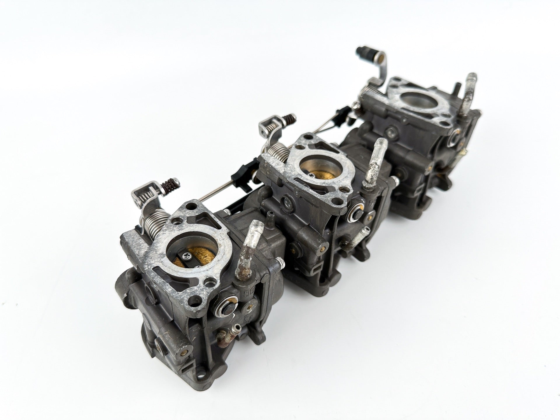 16100-ZW3-D23ZA Honda 97-03 4 Stroke Outboard Carburetor Set 1 2 3 40HP