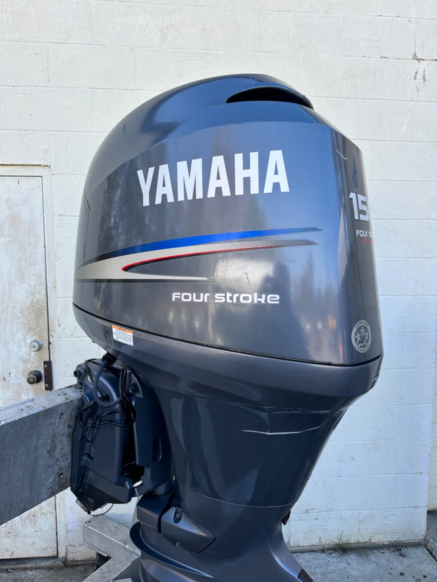 2008 Yamaha 150 HP 4 Stroke Outboard Engine 25" XL Shaft - 614 Hours - Good Condition