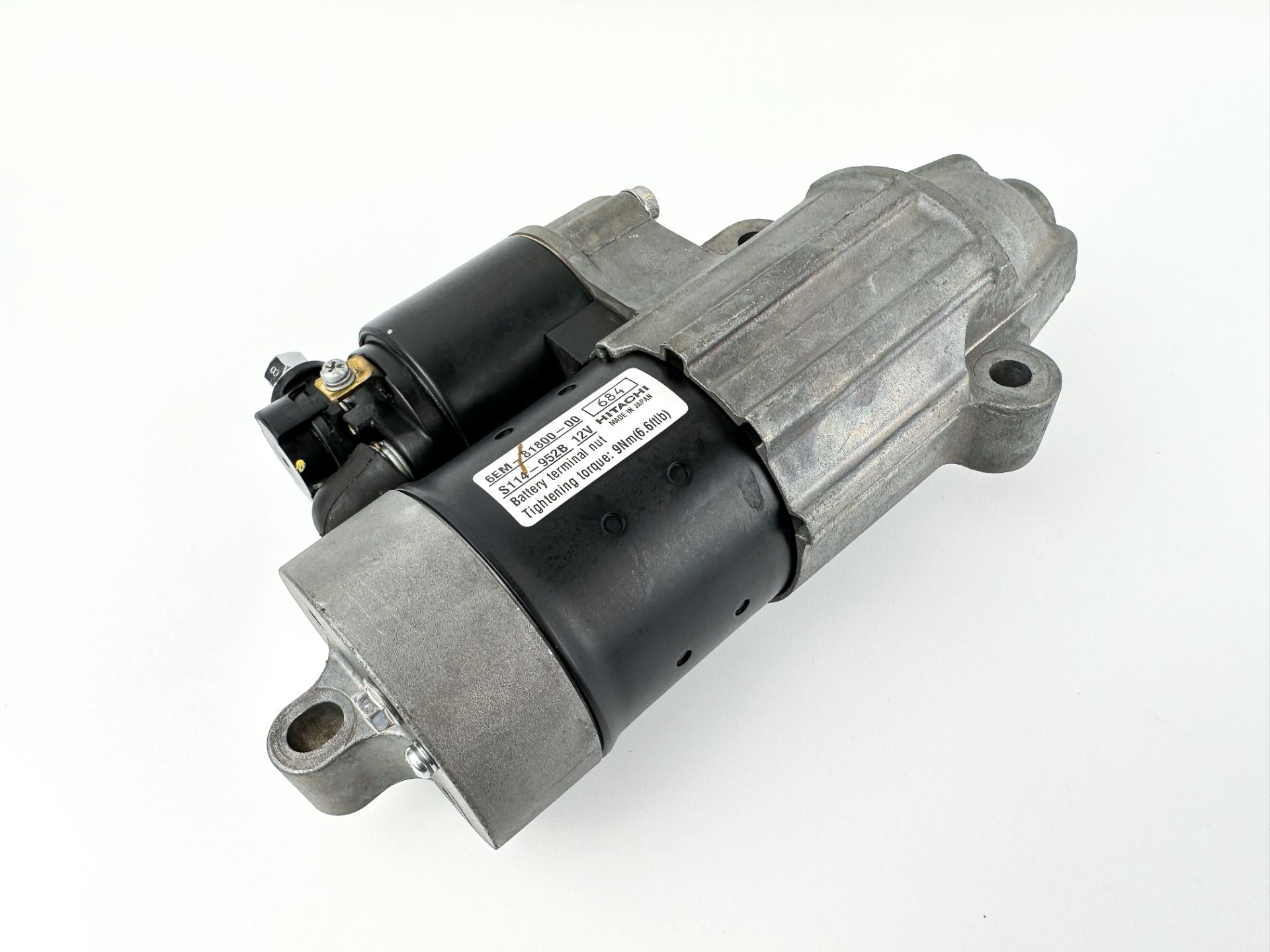 2016 Yamaha 115 HP 4 Stroke Outboard Starter Motor 6EM-81800-00-00 OEM
