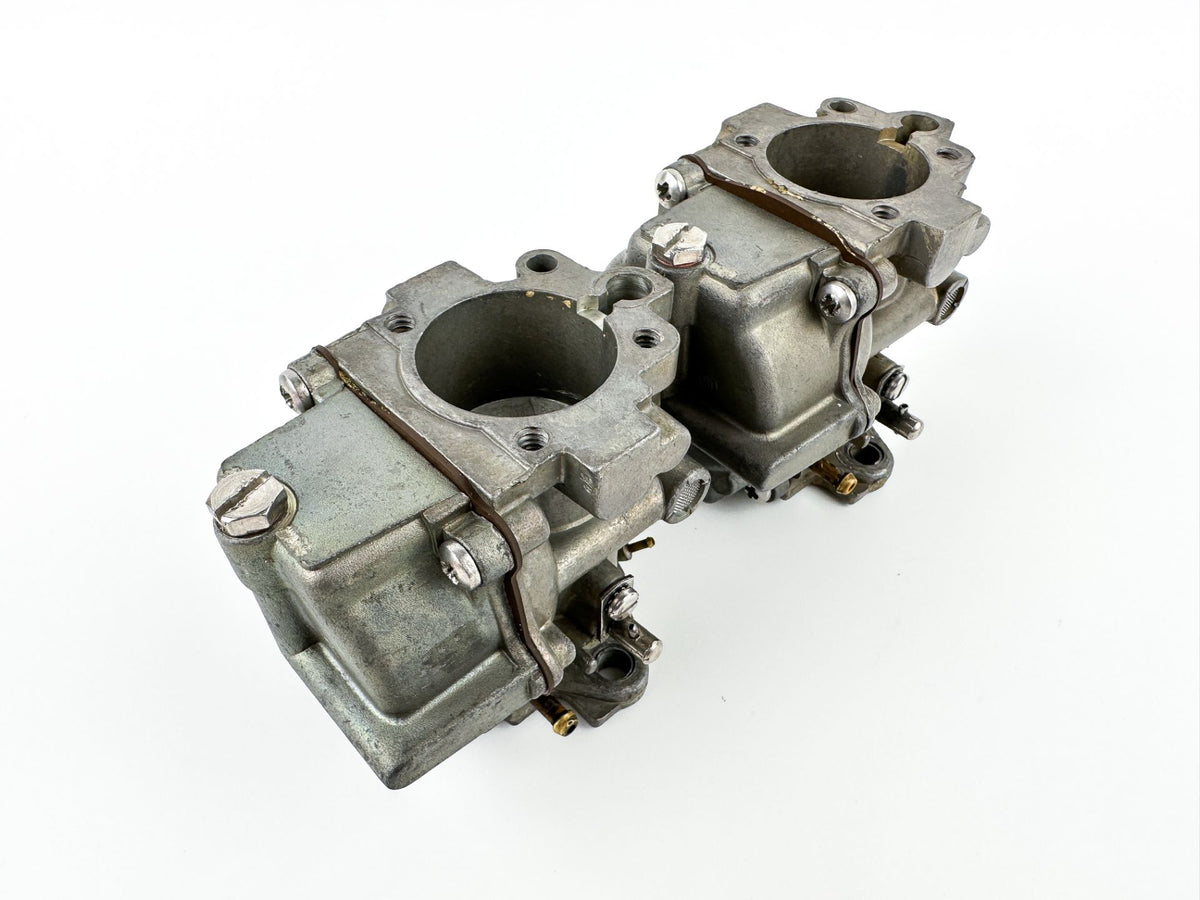 1986 Evinrude 50 HP 2 Stroke Outboard Carburetor Set 0396140 OEM