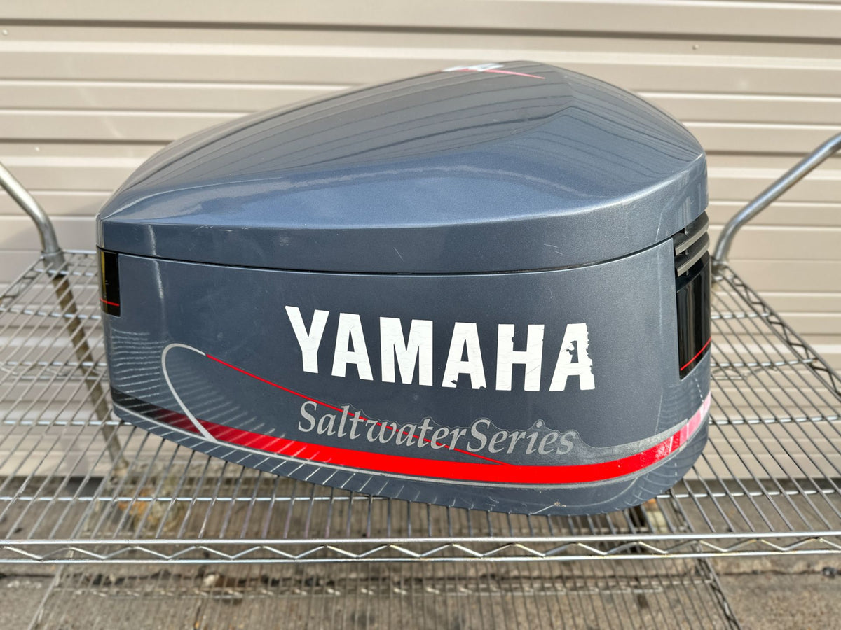 1997 Yamaha 130 HP 2 Stroke Outboard Top Cowling 6N7-42610-44-4D OEM