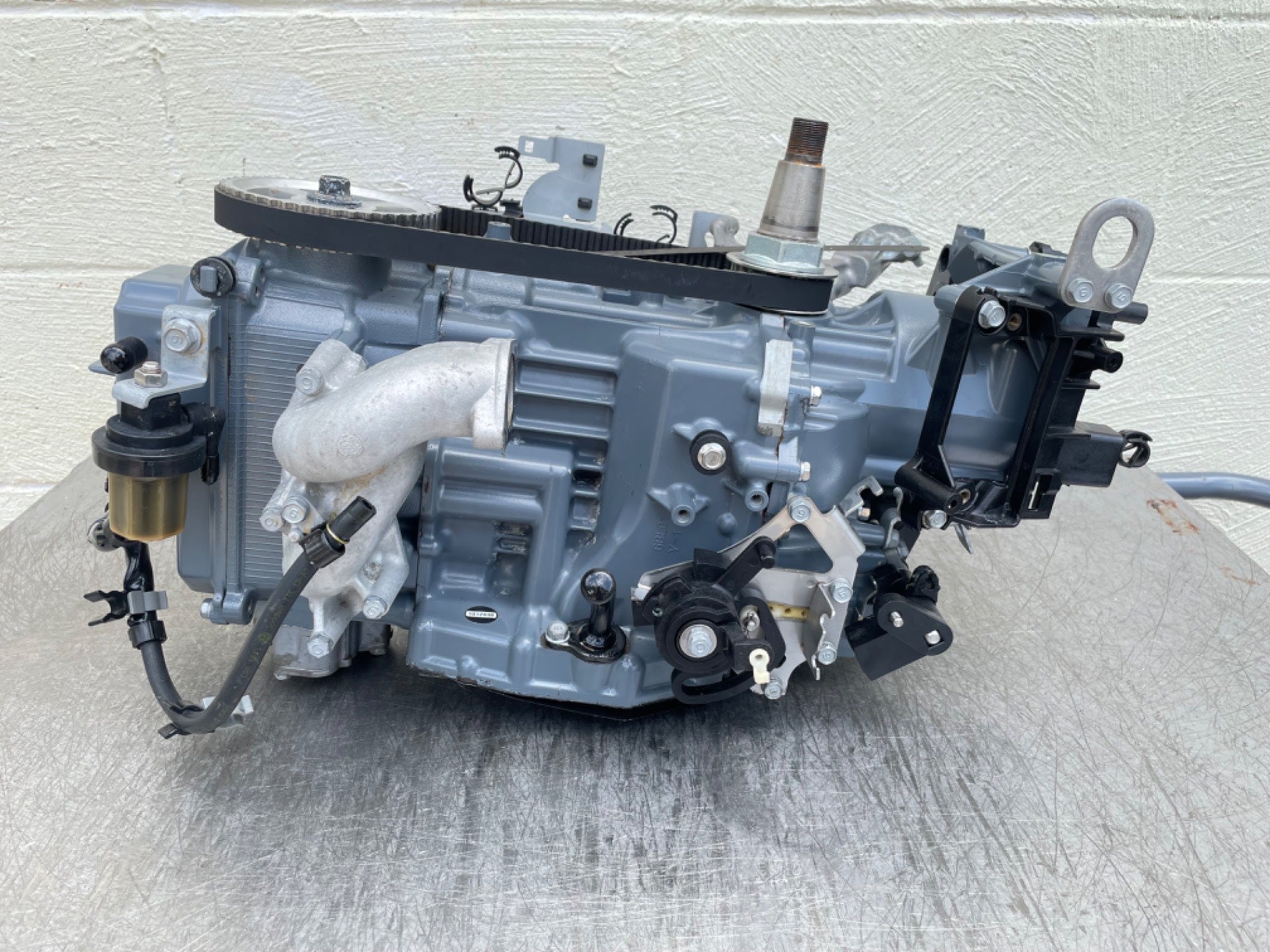 2011 Yamaha 25HP 4 Stroke Outboard Powerhead Crankcase Assembly 6BL-W009B-00-1S