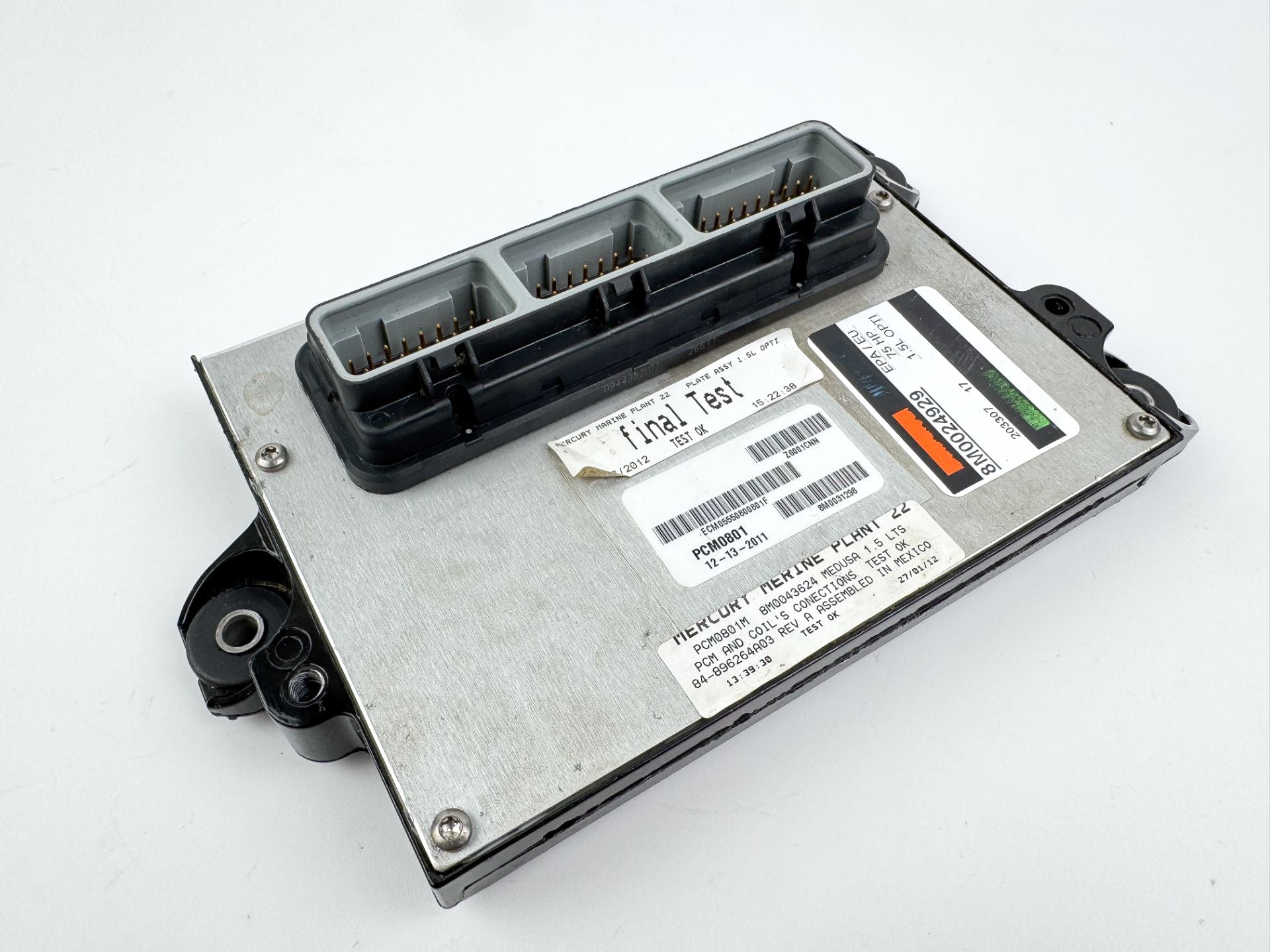 2012 Mercury 75 HP 2 Stroke Outboard Engine Control Unit ECU 89790623T OEM