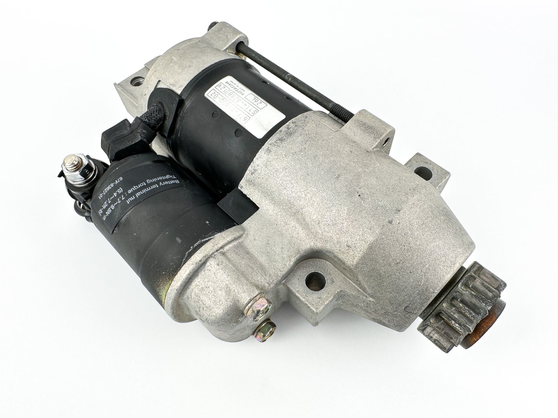 2003 Yamaha 80 HP 4 Stroke Outboard Starter Motor YAMAHA OEM