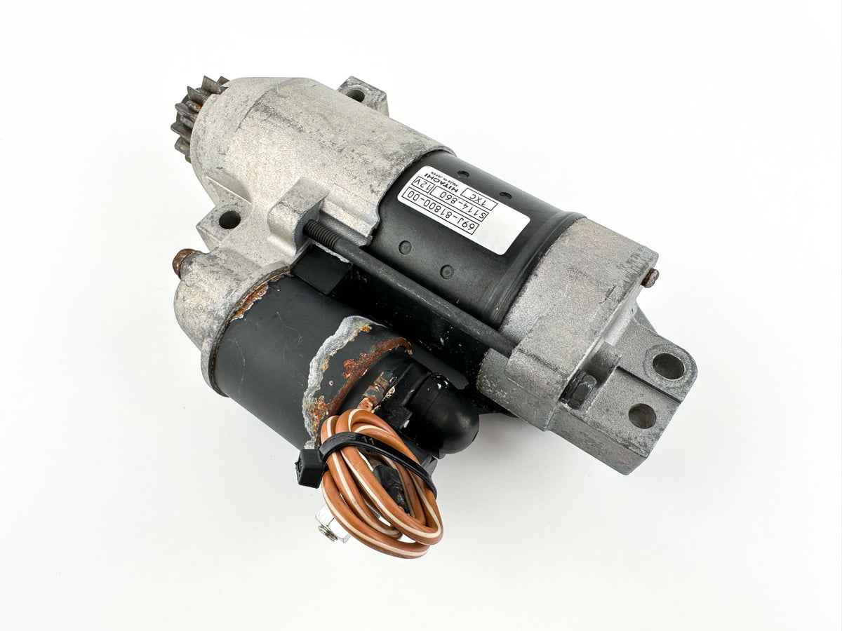 2002 Yamaha 200 HP 4 Stroke Outboard Starter Motor 69J-81800-00-00 OEM