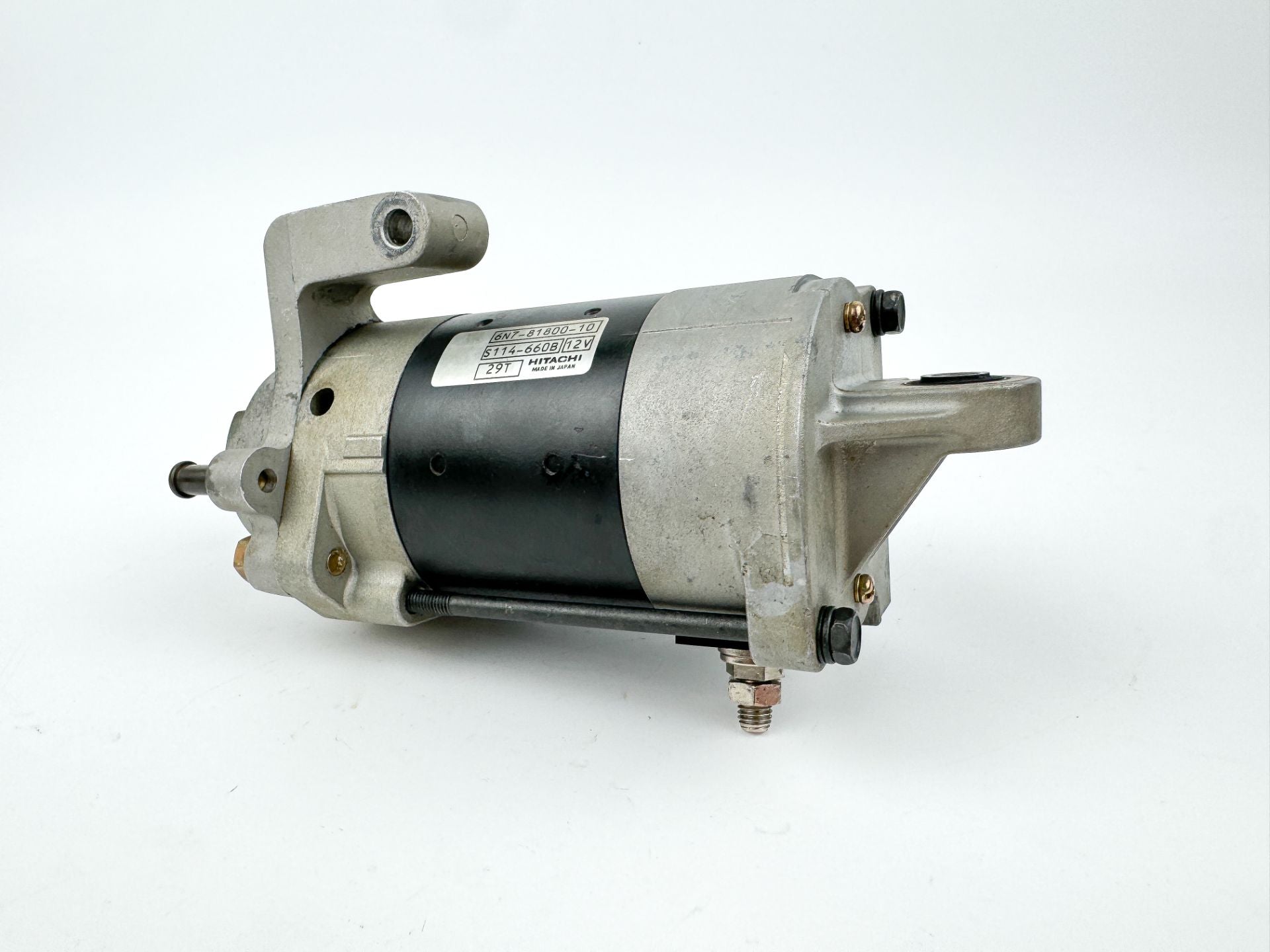 2003 Yamaha 200 HP 2 Stroke Outboard Starter Motor 6N7-81800-10-00 OEM