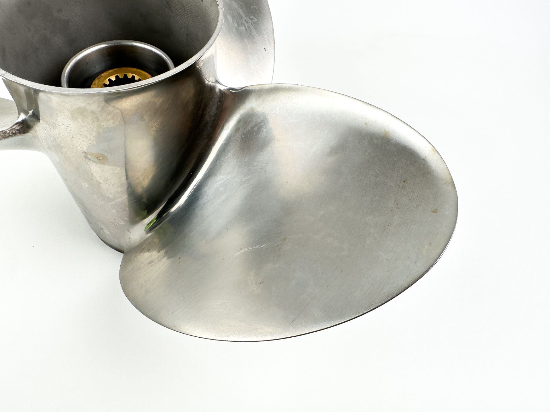 Yamaha Stainless Steel Prop Propeller 3 Blade 15.5" X 17P Right Hand