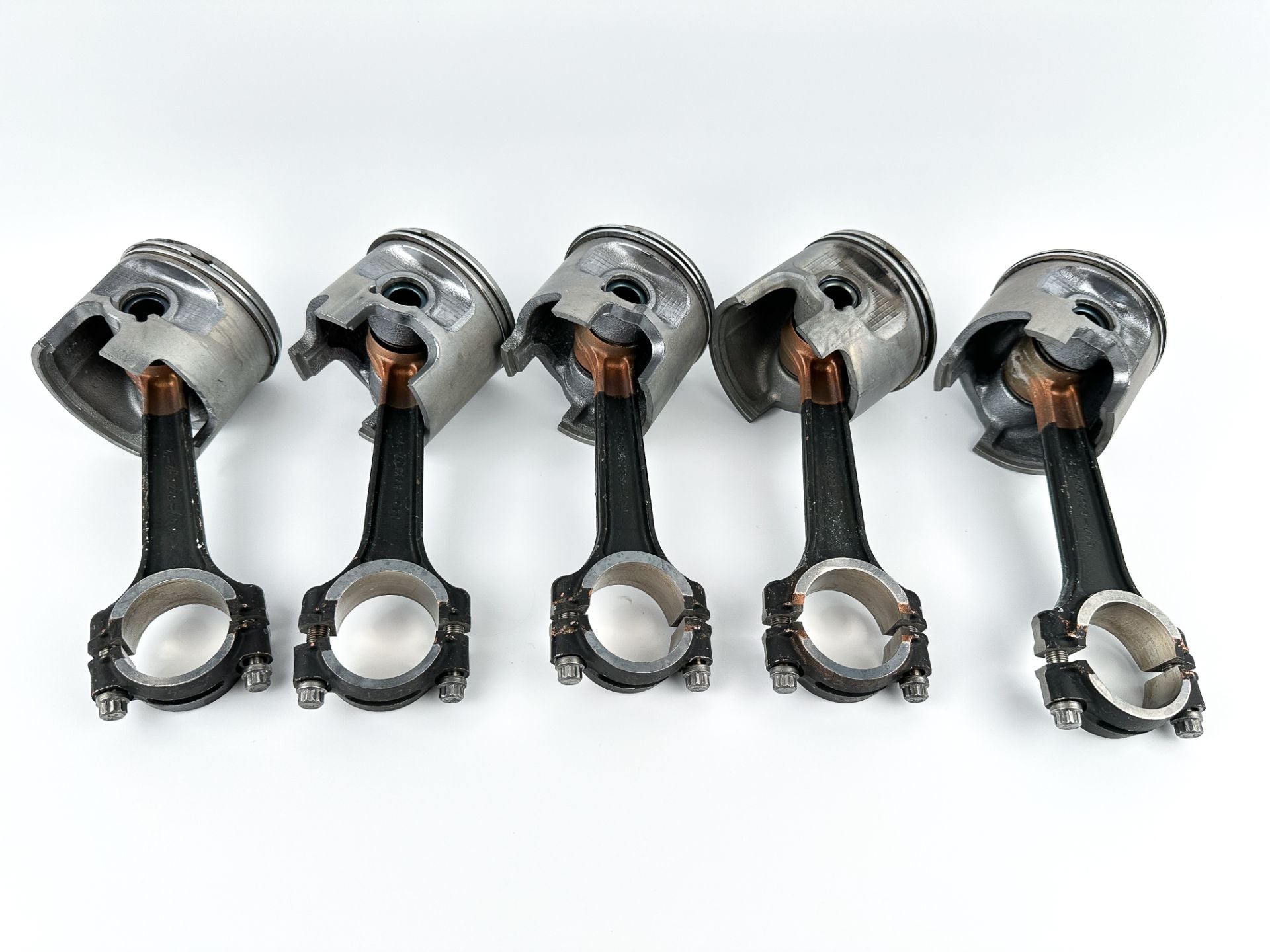 2014 Mercury 250 HP 2 Stroke Outboard Piston W/ Connecting Rod Set 843199T13