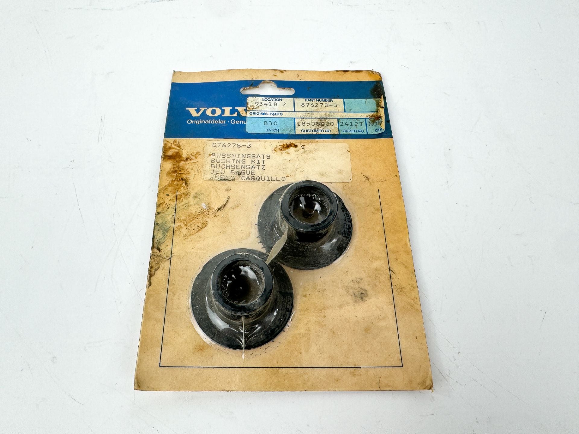 Volvo Penta Bushing Kit 876278-3 Brand New OEM