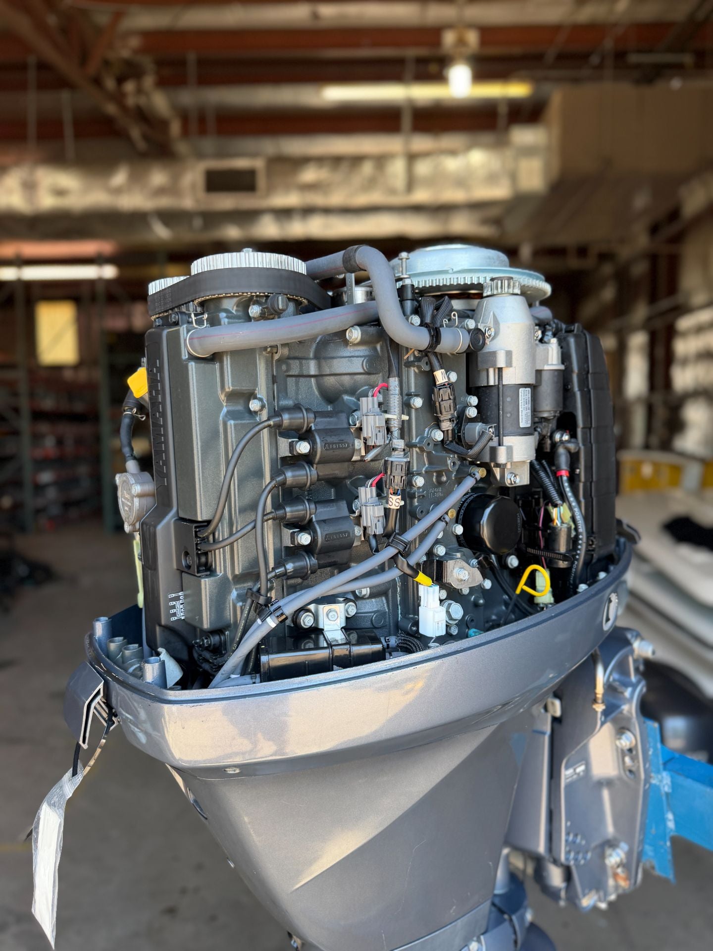2015 Yamaha F90 90HP F90XA 4 Stroke Outboard Engine 25" - 218 Hours