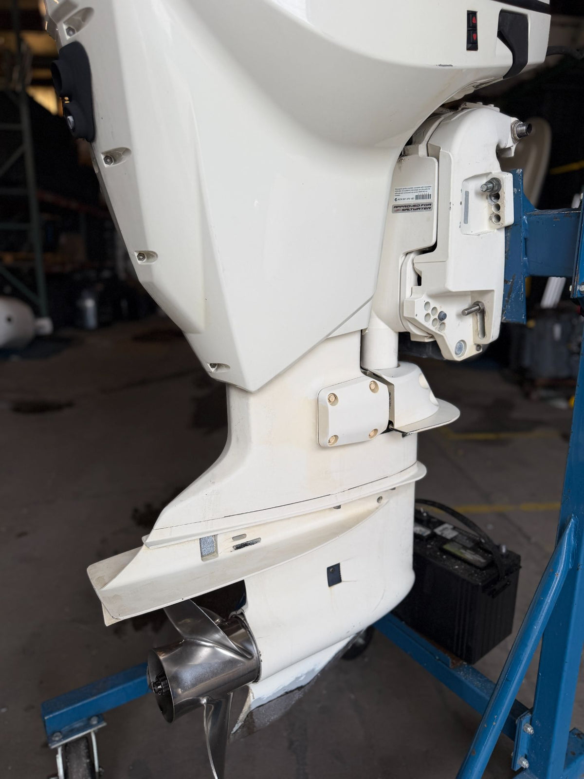 2010 Evinrude 150HP Etec 2 Stroke Outboard Engine 25" Shaft 490 Hours