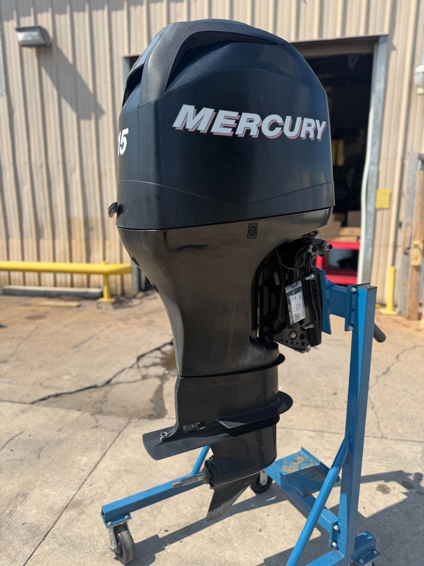 2007 Mercury 115HP 4 Stroke Outboard Engine W/ 25 Shaft 227 Hours